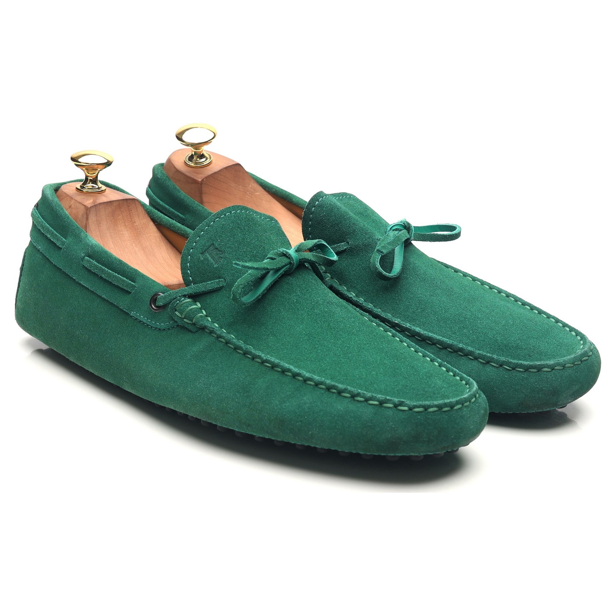 Tod's Gommino mocassins daim vert pointure UK 10