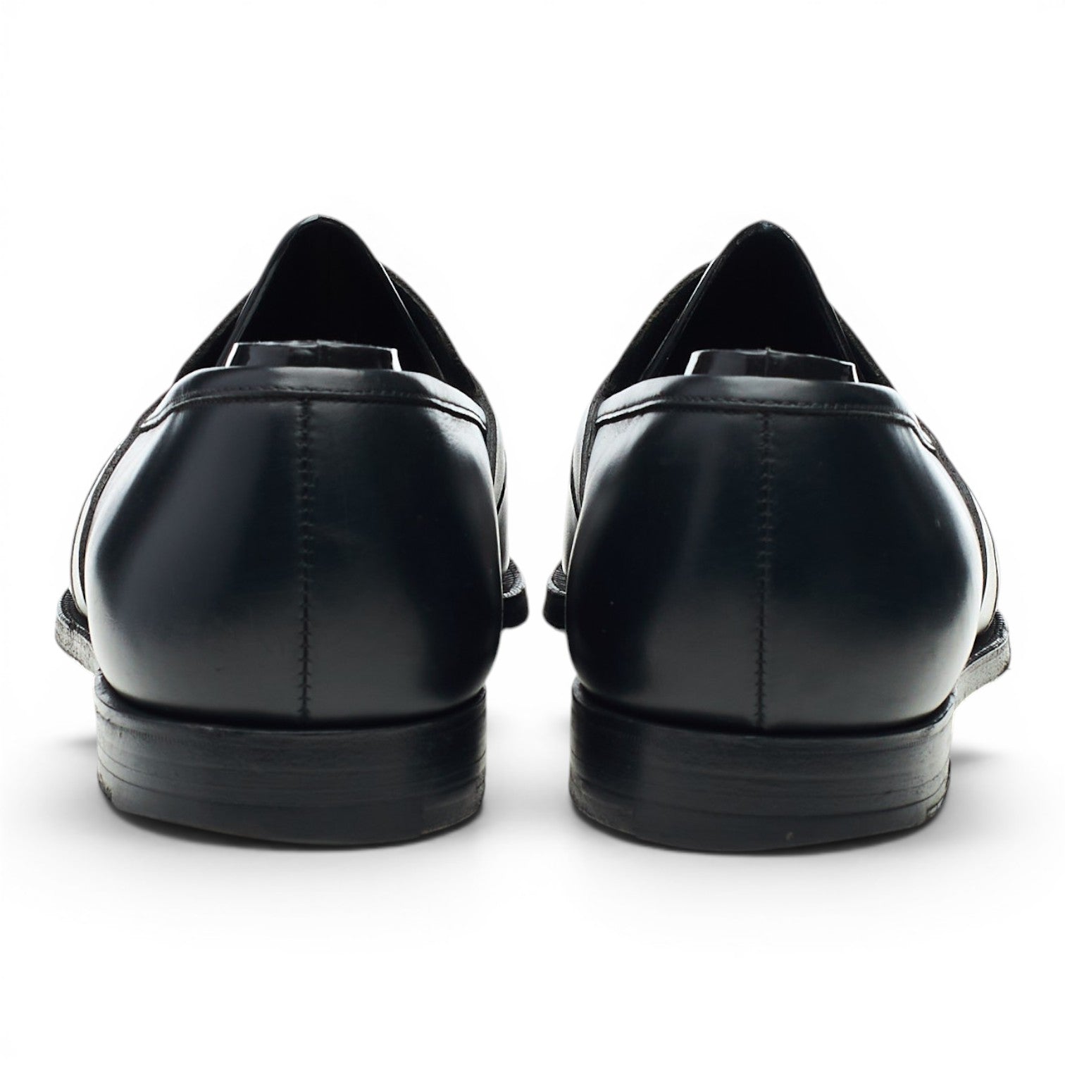 George Cleverley mocassins cuir noir 7.5 UK