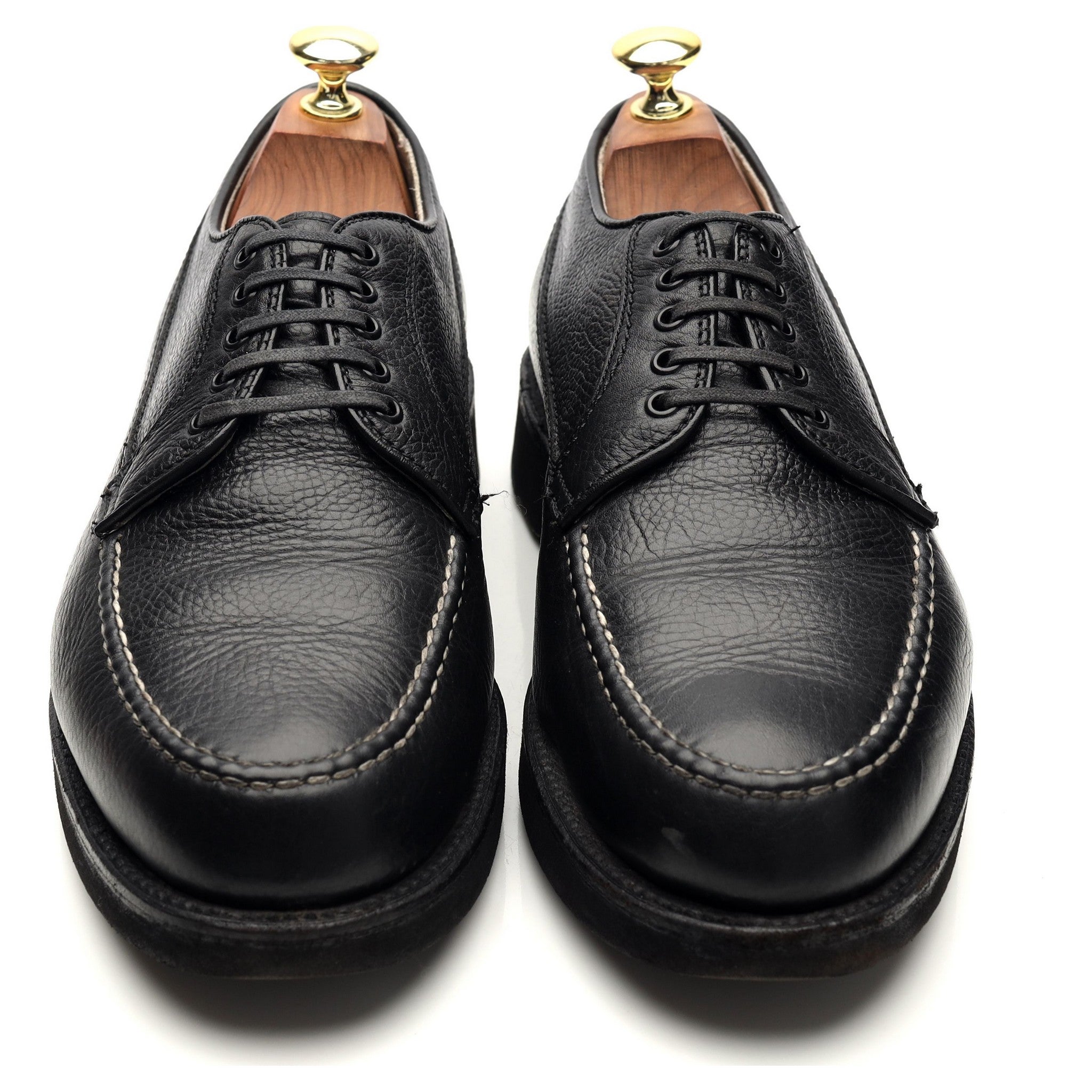 Alden M3605 derby cuir grainé noir pointure UK 7