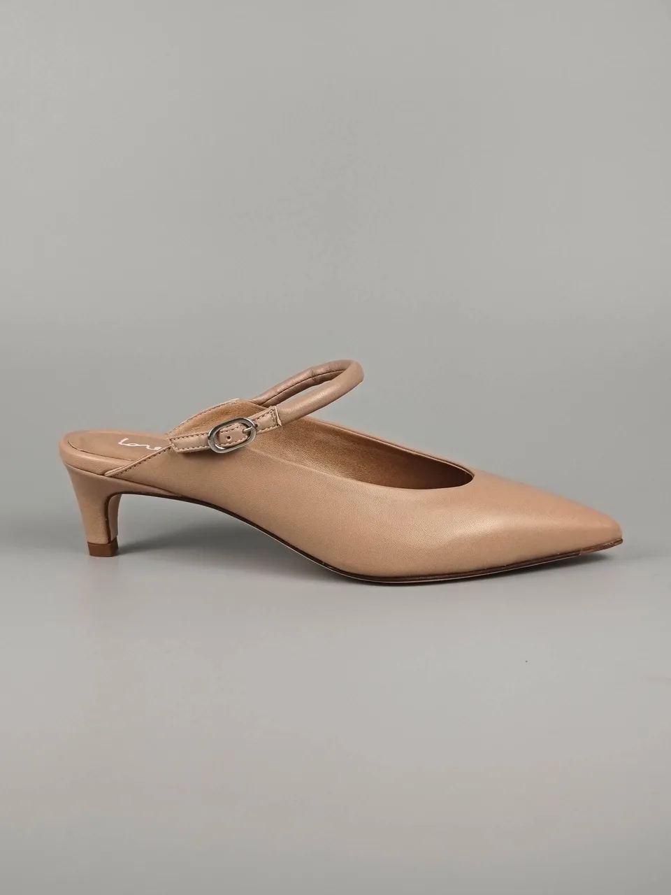 Lorena Paggi Nappa sabot cuir sable