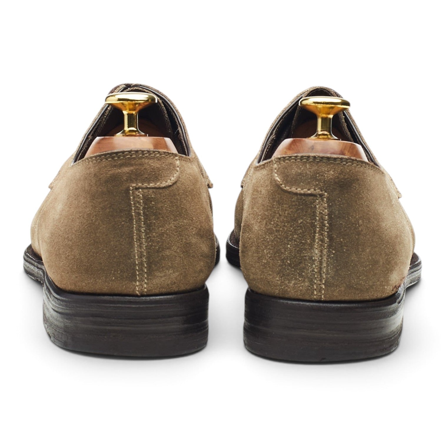Canali derby daim pierre pointure UK 8