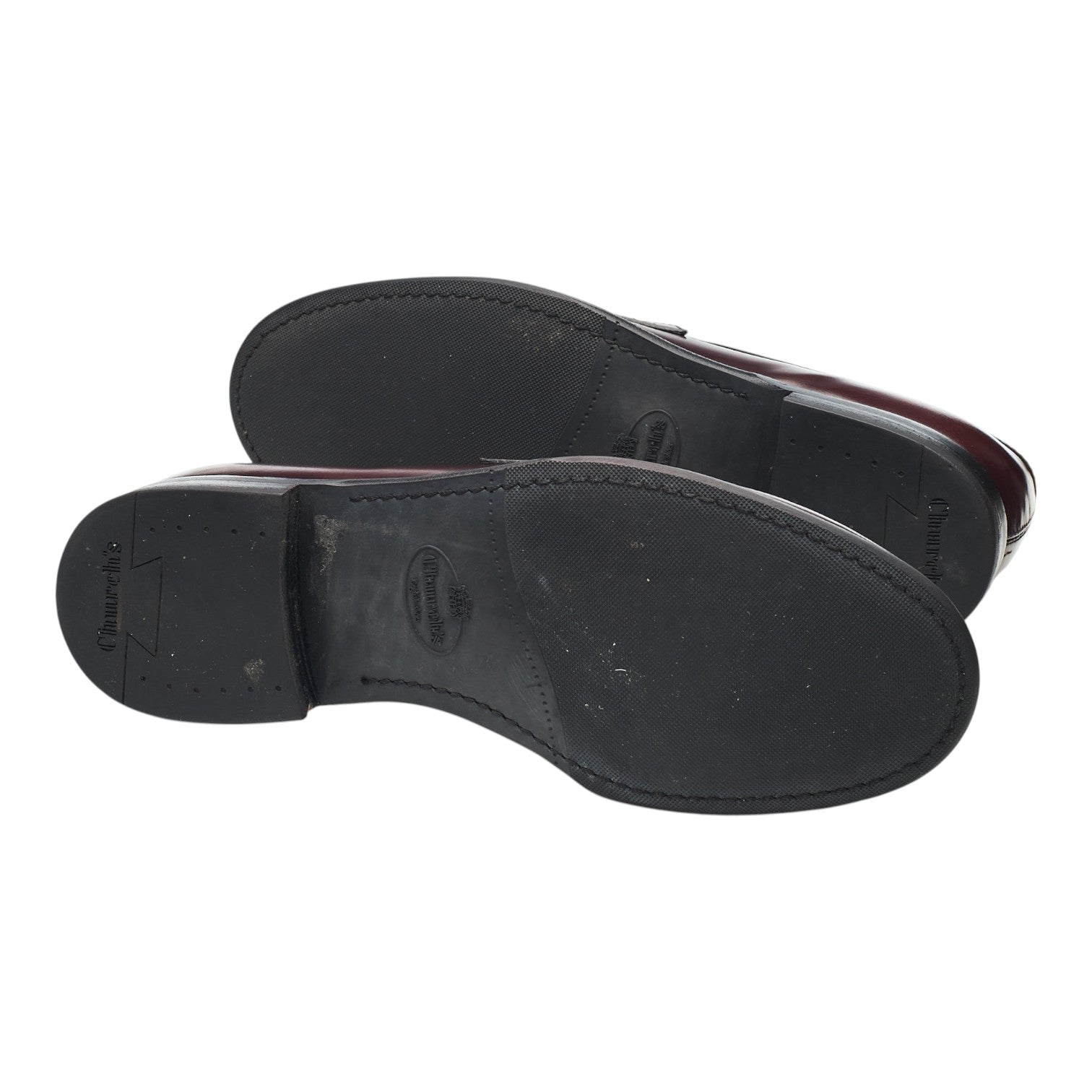 Church's Gateshead mocassin cuir bordeaux UK 7