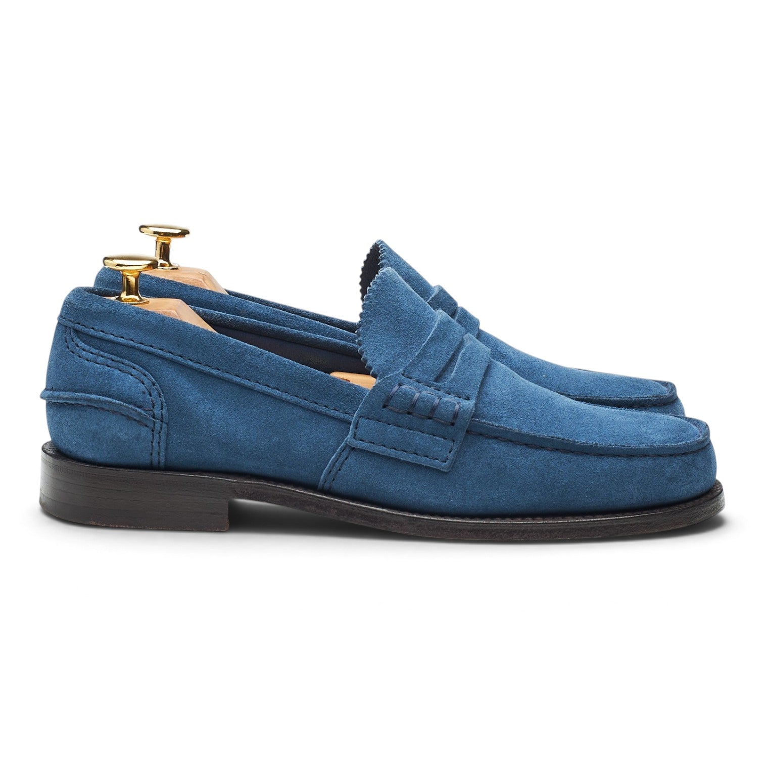 Church's Pembrey mocassins bleu UK 5 suède