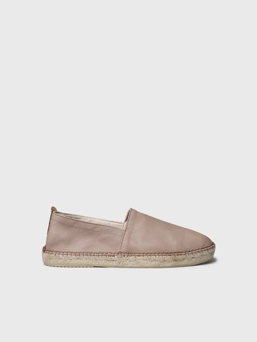Toni Pons Mino espadrille cuir fermée homme cousue main