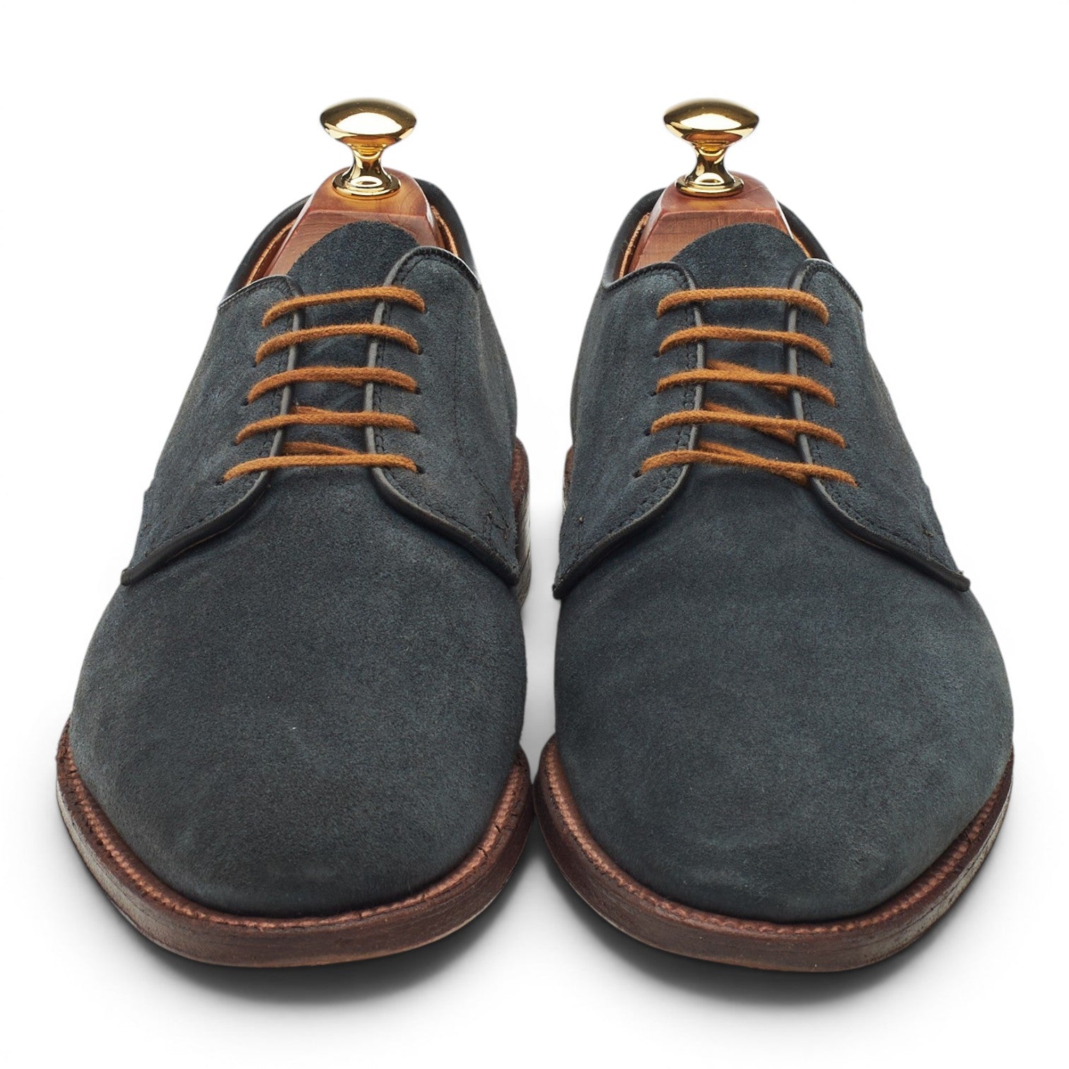 Alden 29143 derbies suède bleu marine UK 7.5