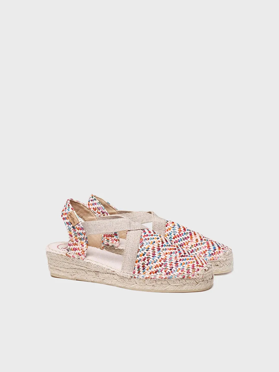 Toni Pons Vera-MS espadrilles multicolore raphia