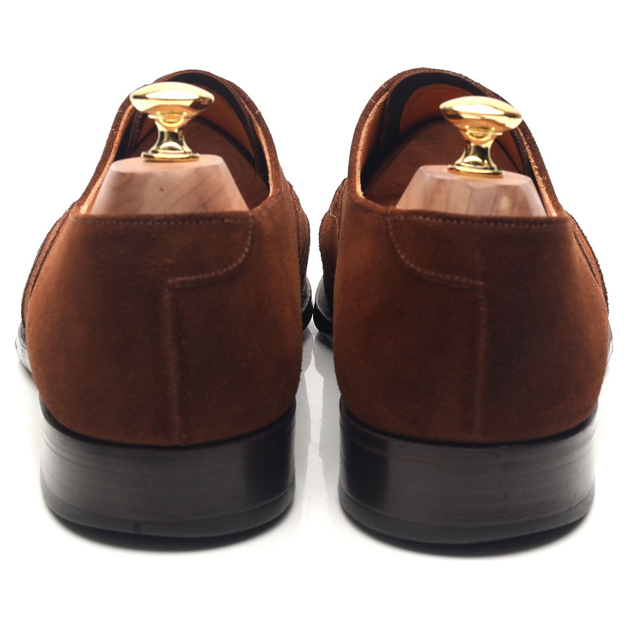 Grenson Vintage Brogues oxfords daim marron 10,5 UK