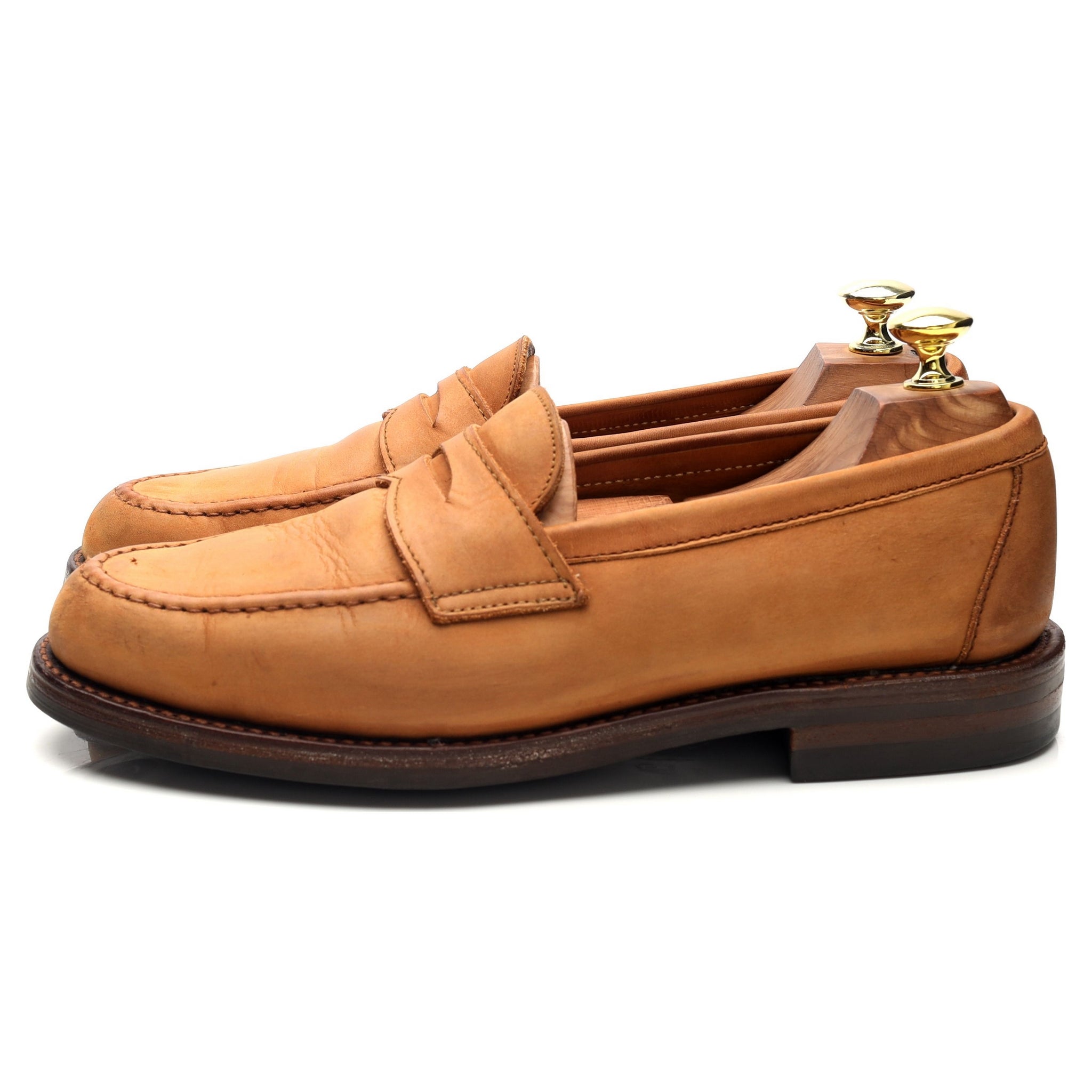 Crockett & Jones Lancing loafer nubuck marron UK 7.5 E