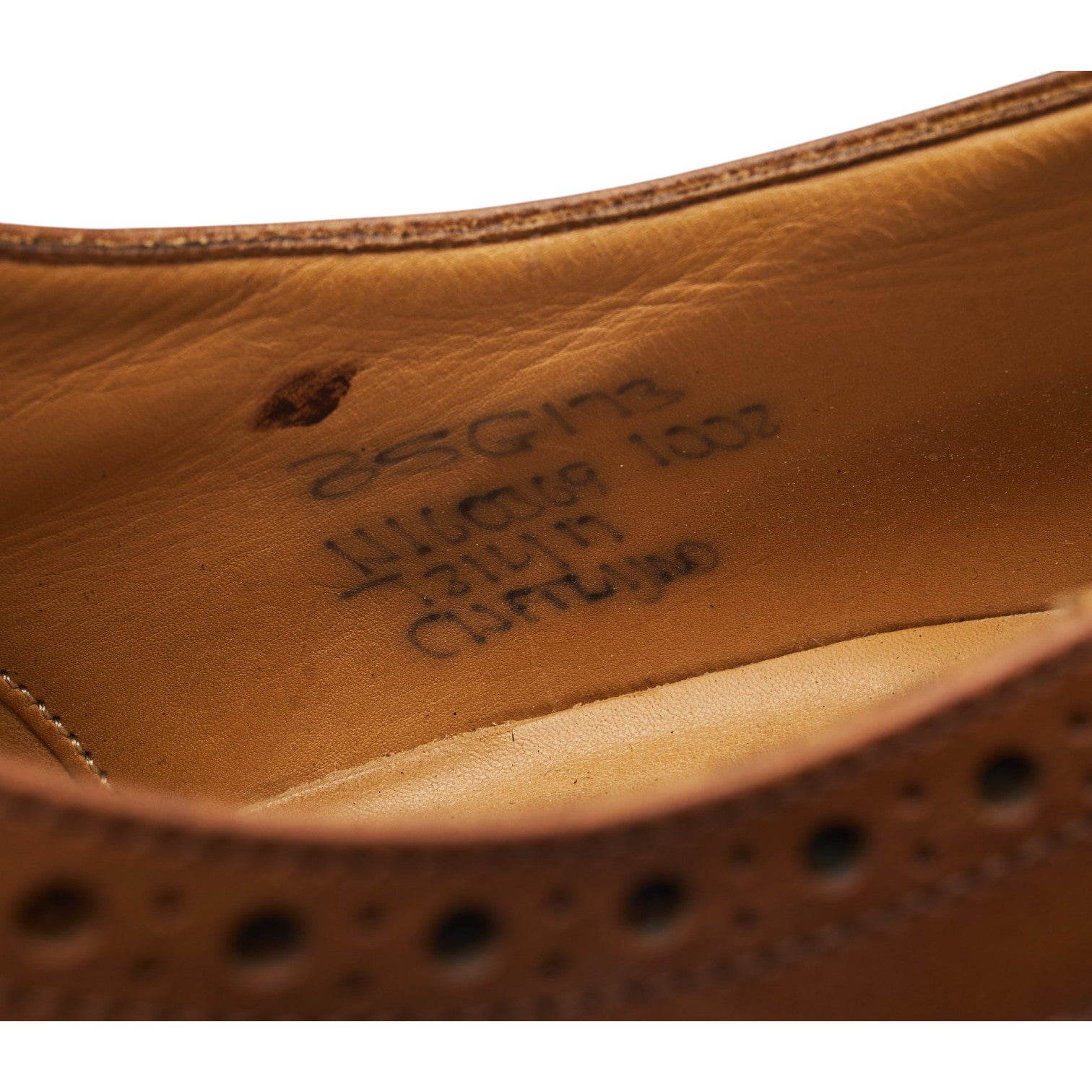 Church's Chetwynd richelieu brogue cuir marron UK 8,5