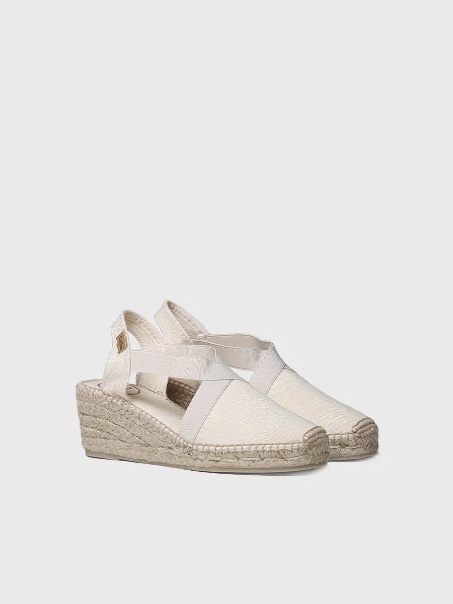 Toni Pons Ter espadrille femme compensée lin vegan