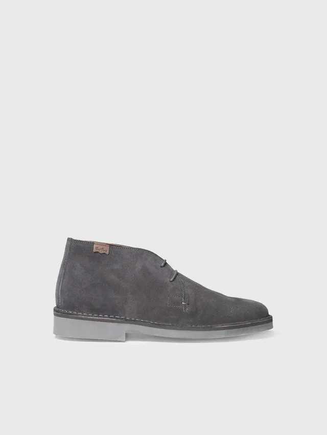 Toni Pons Jacob-SY boots homme suède gris