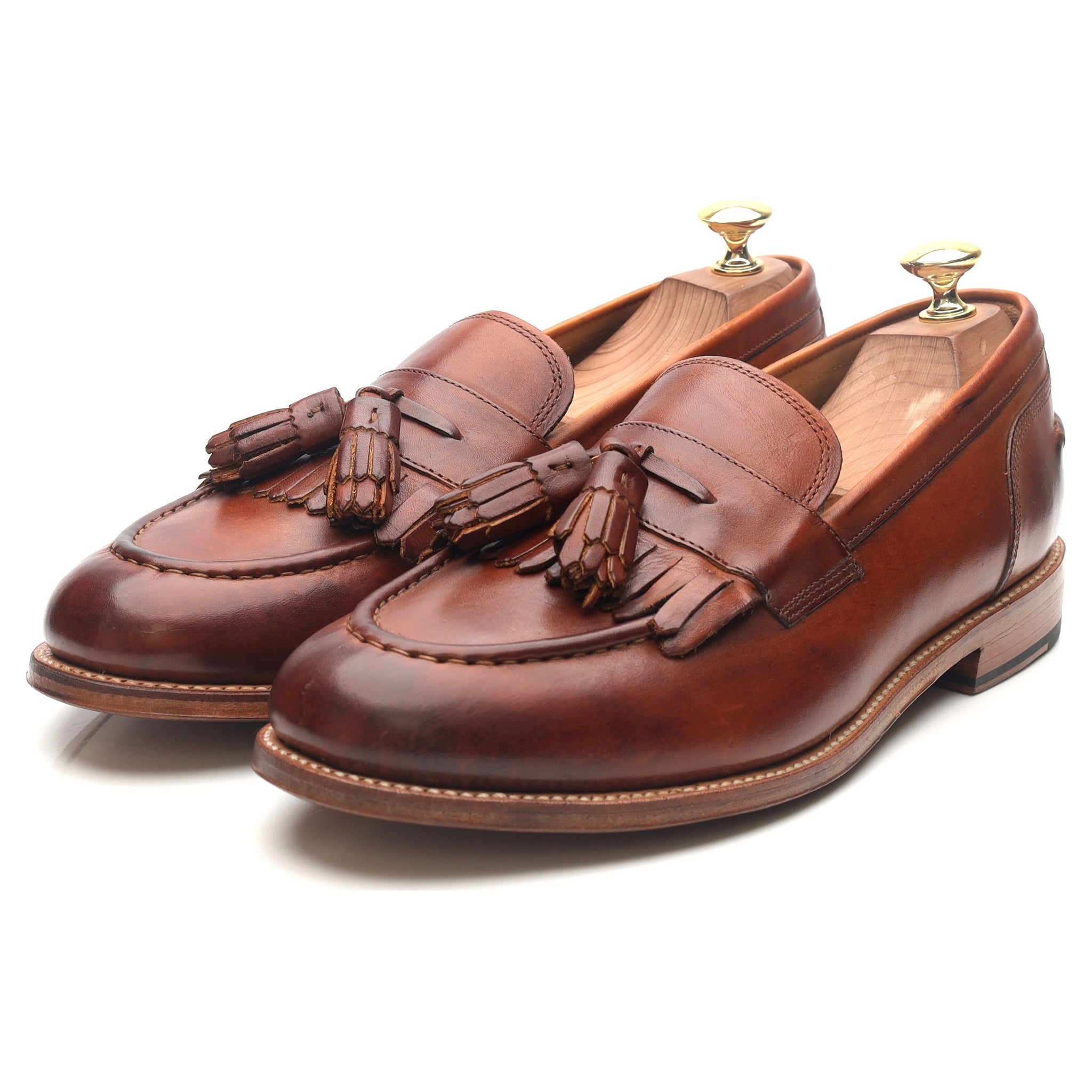 Grenson Mackenzie mocassin cuir marron pointure UK 8.5