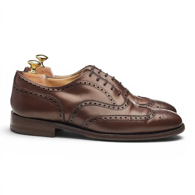 Church's Chetwynd richelieu cuir marron foncé UK 7