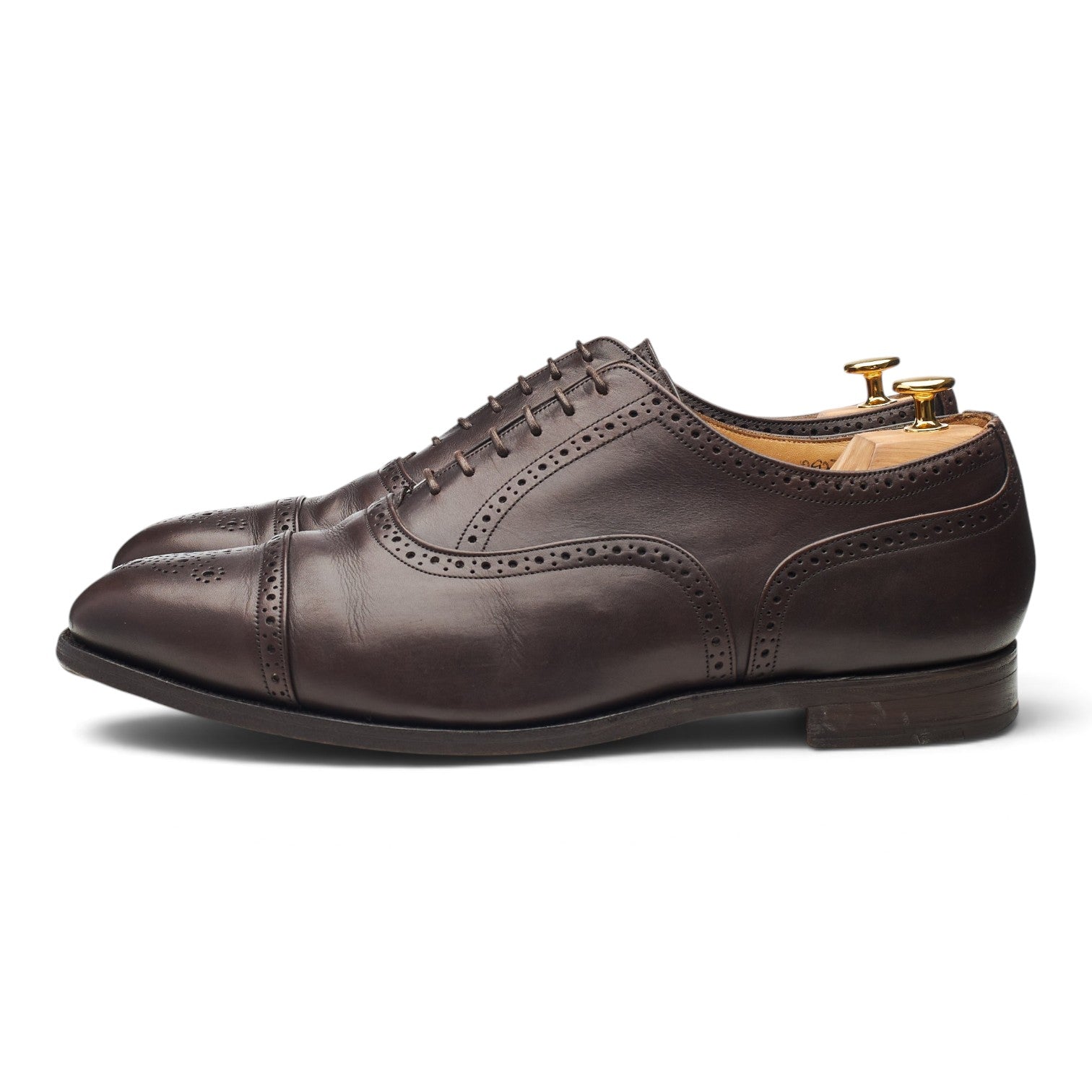 Tricker's Kensington richelieu cuir marron UK 13