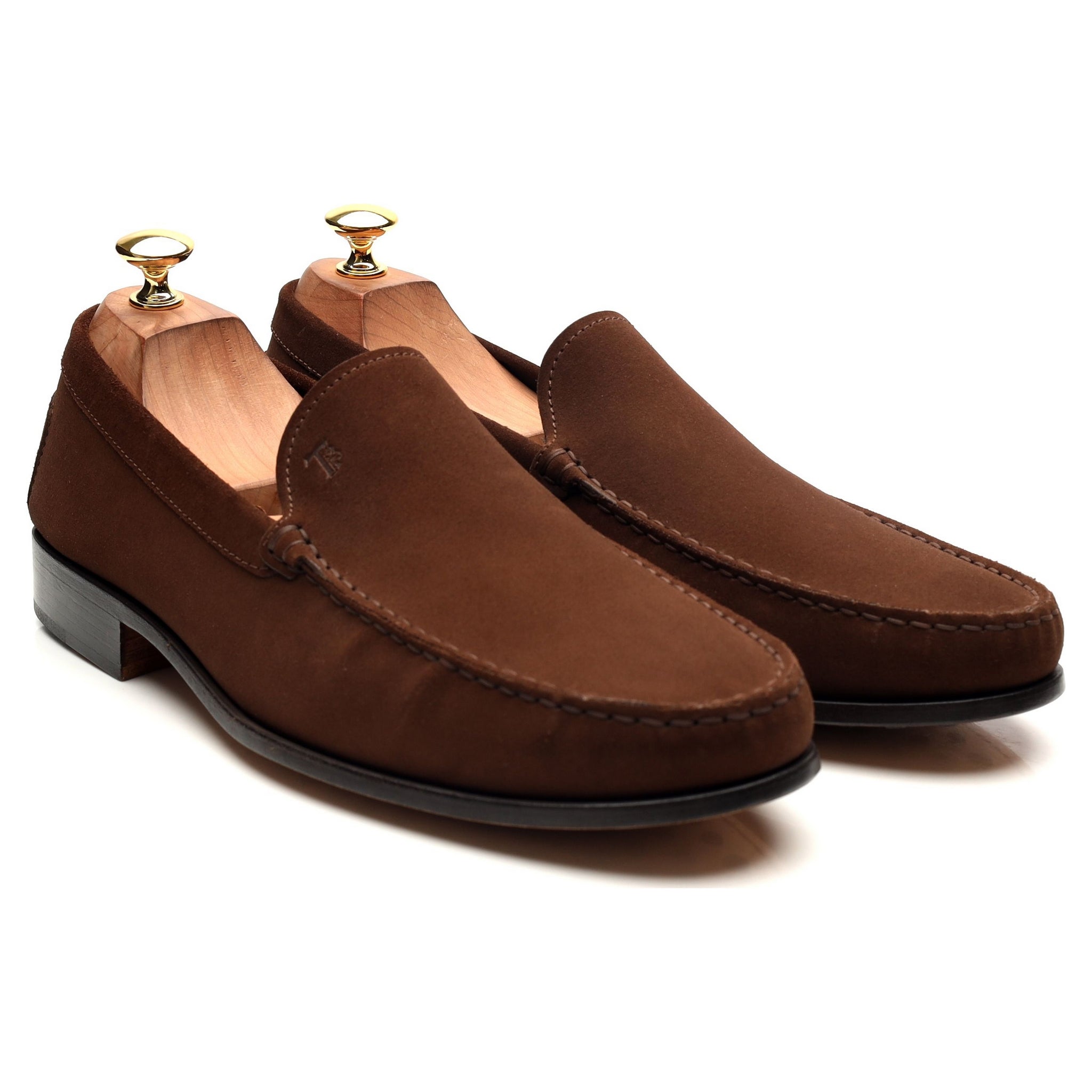 Tod's mocassins daim marron UK 10 suède