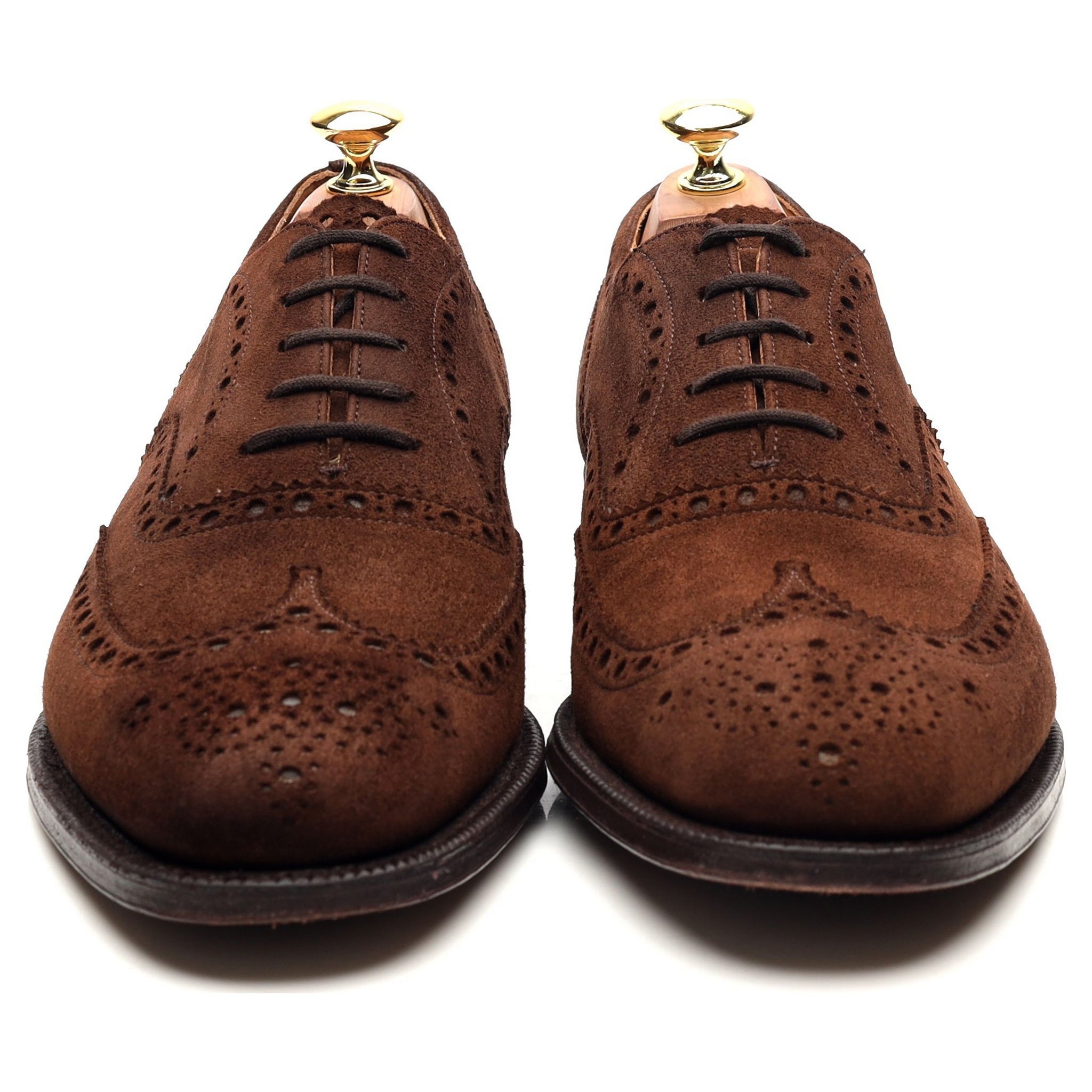 Church's Buck brogues daim marron UK 8.5