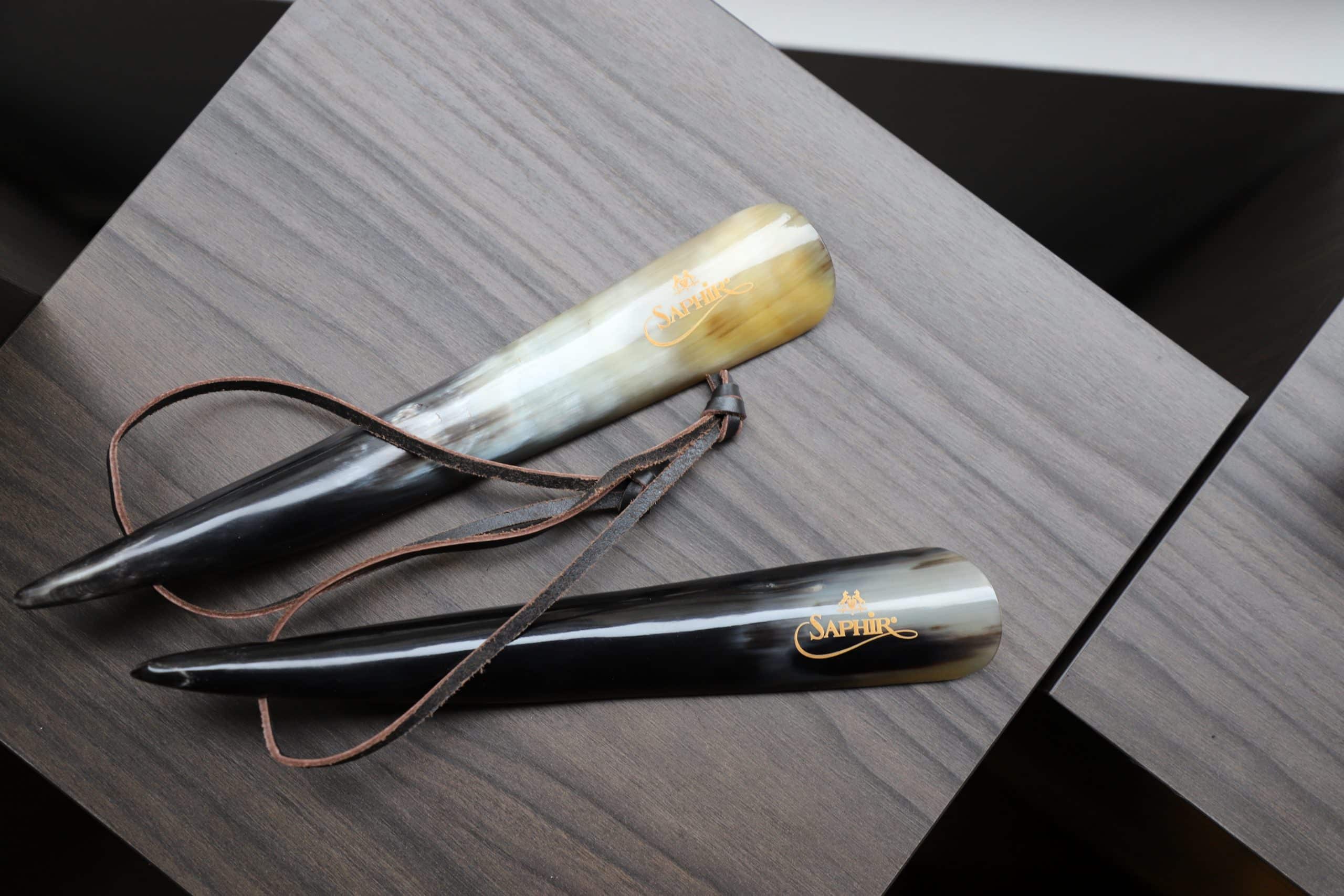 Saphir chausse-pied corne véritable 30 cm
