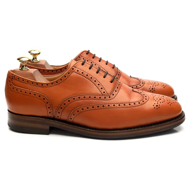 Alfred Sargent Ramsey oxford brogues cuir UK 8