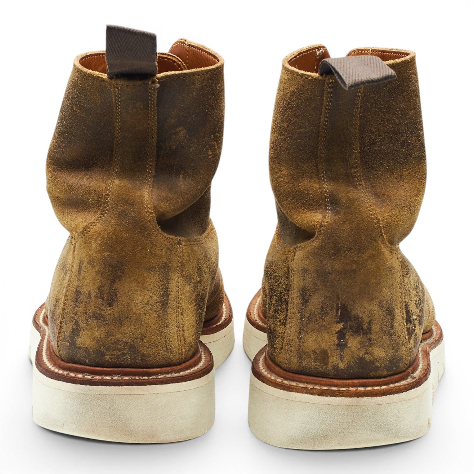 Tricker's Burford boots daim marron UK 7