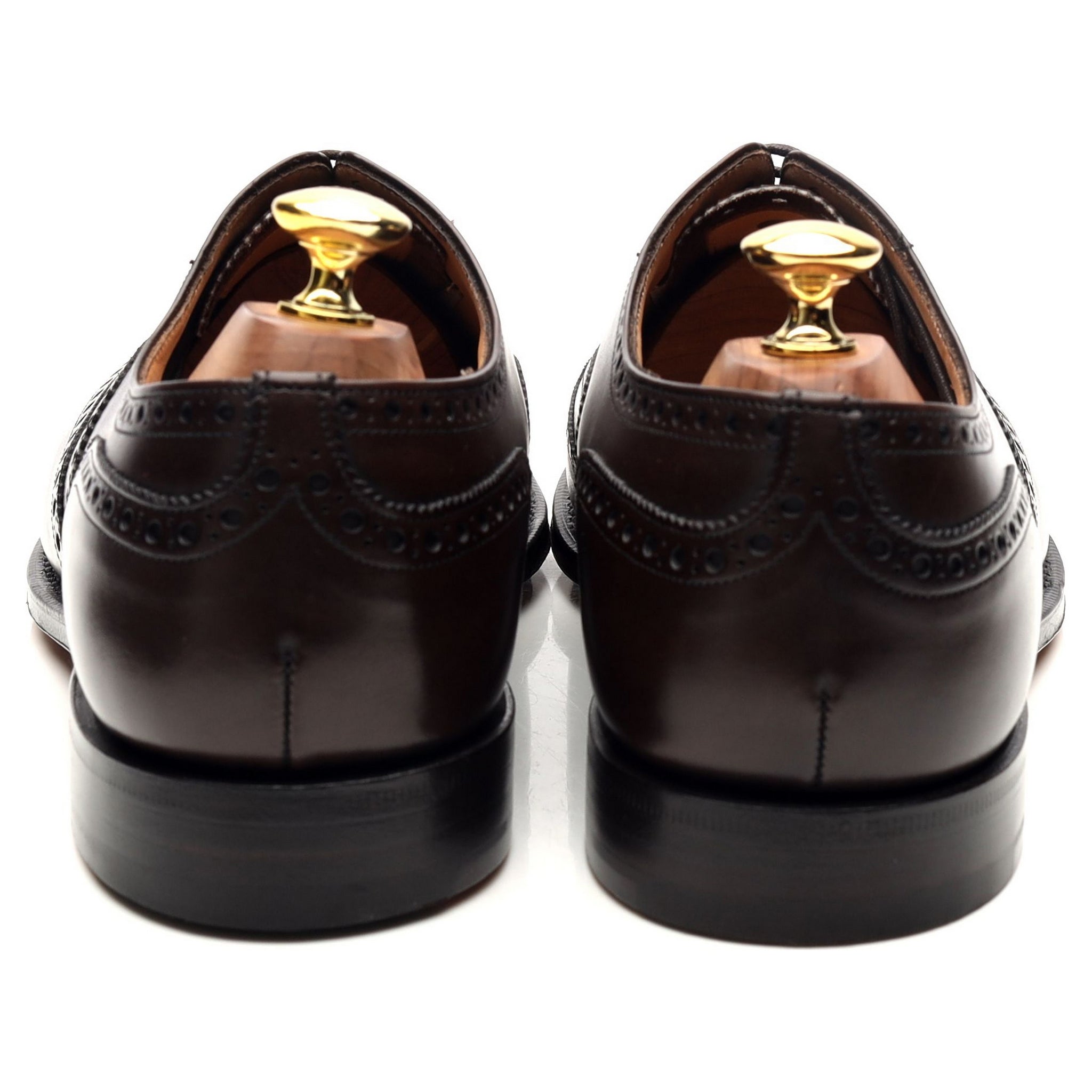 Church's Chetwynd brogues cuir marron foncé 8 G