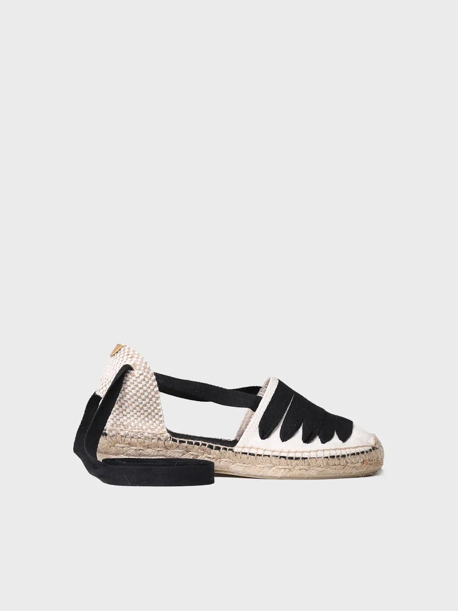 Toni Pons Gavet-CU espadrilles lacets noires vegan