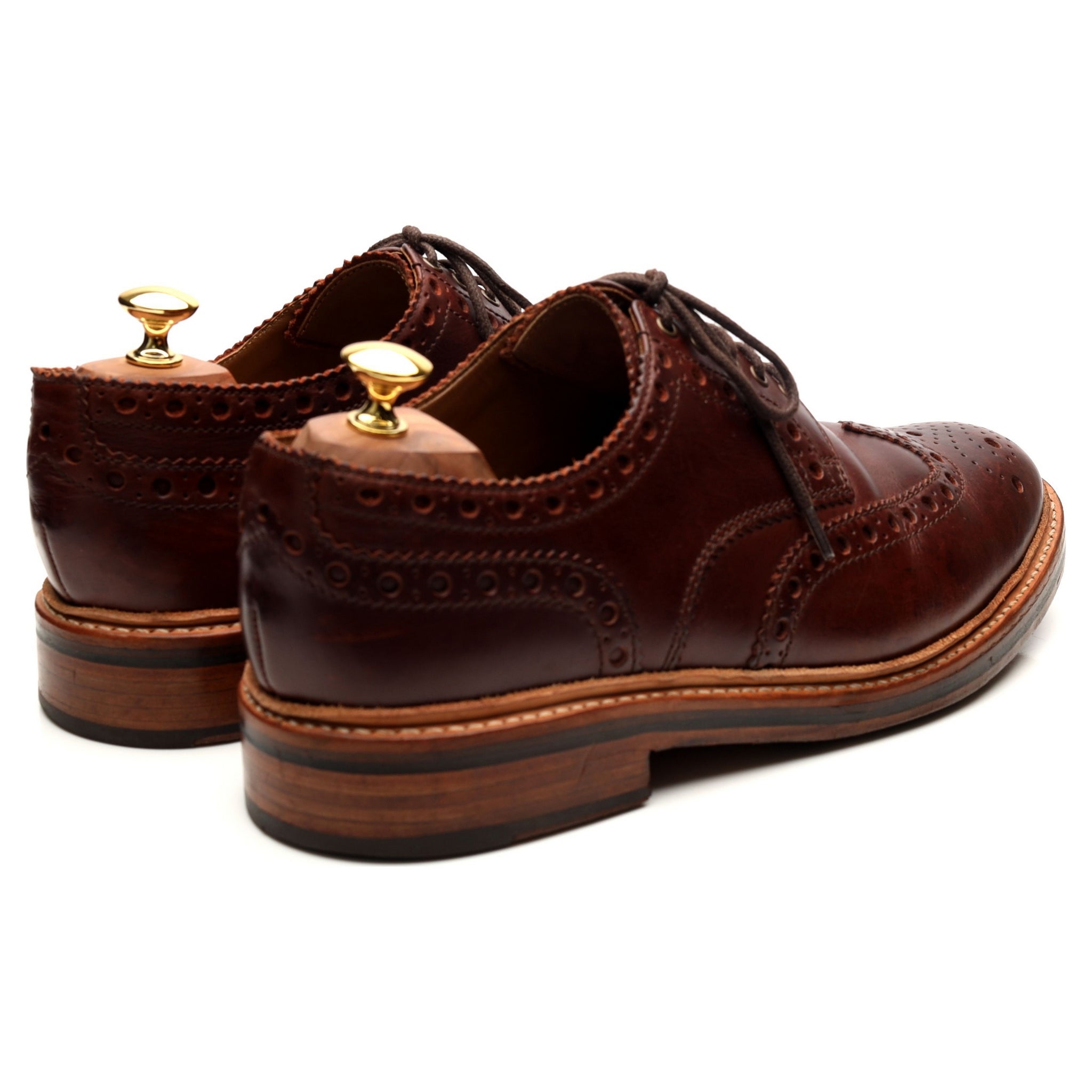 Grenson Archie derby cuir marron UK 10 G