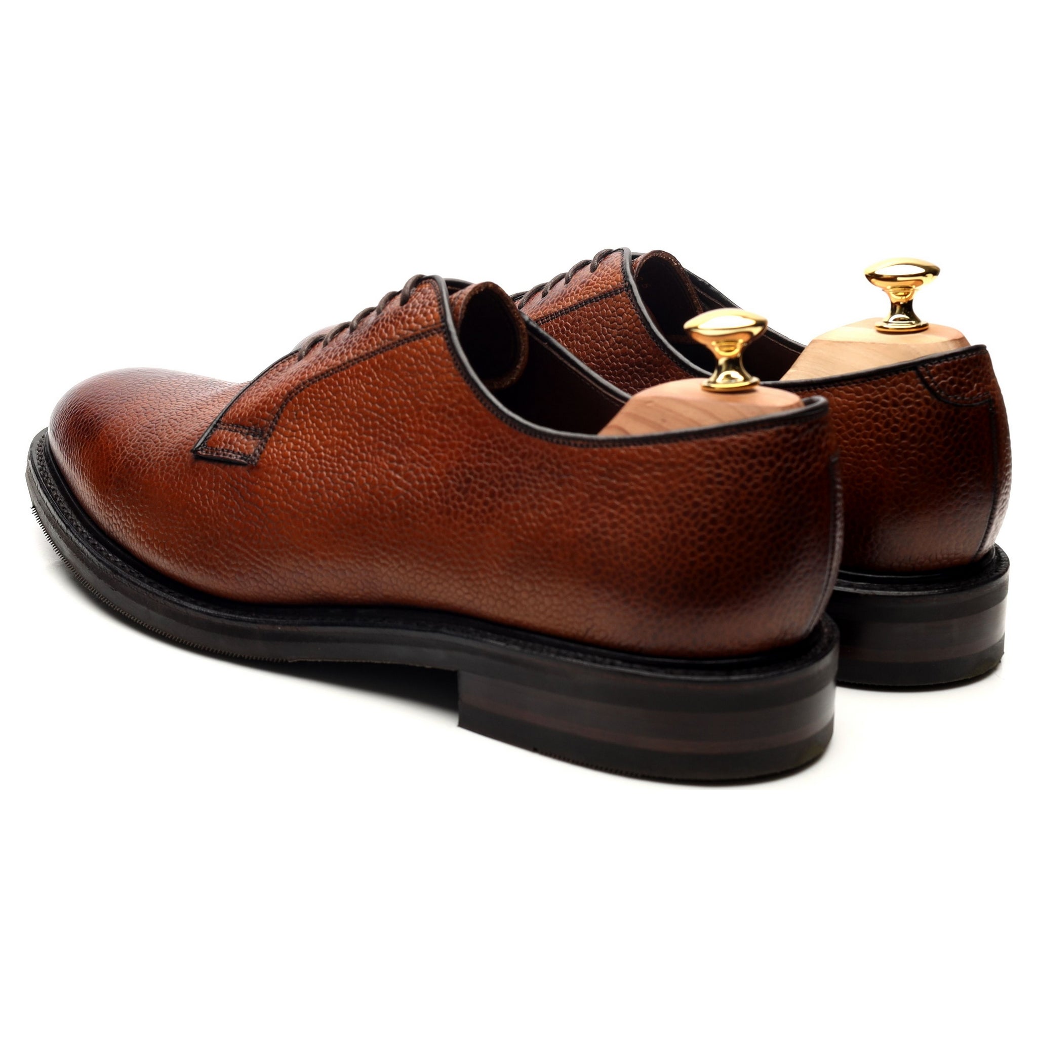 Loake 1880 Country Leyburn derby cuir marron UK 11