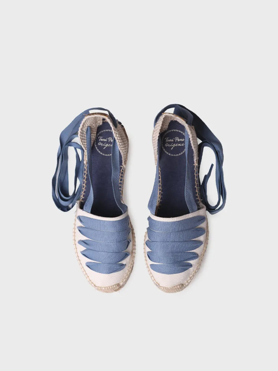 Toni Pons Gavet-CU espadrille vegan 5 rubans coton