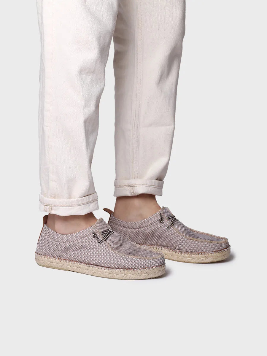 Toni Pons Oscar espadrille homme maille à lacets