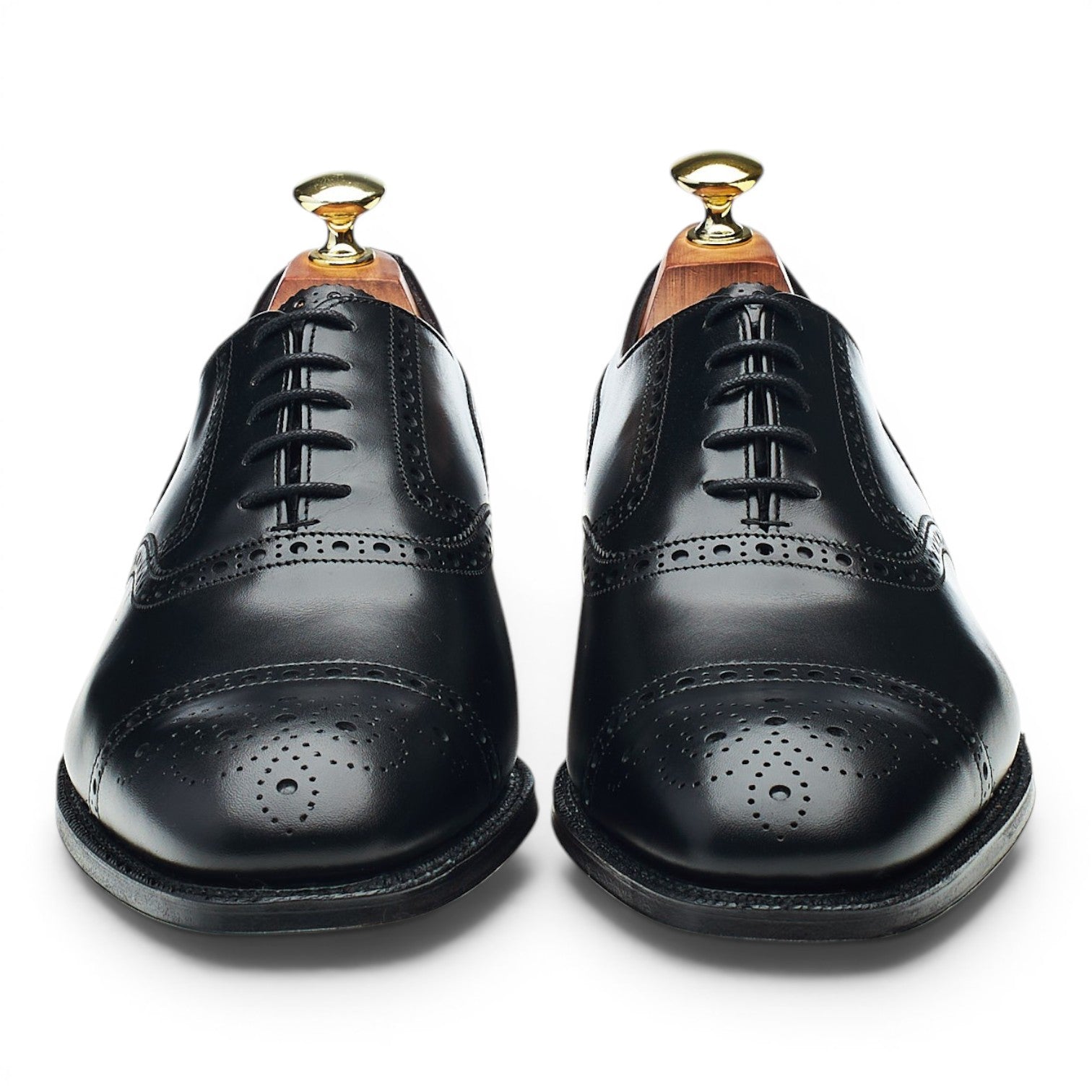 Cheaney 2873 richelieu cuir noir UK 7,5 large