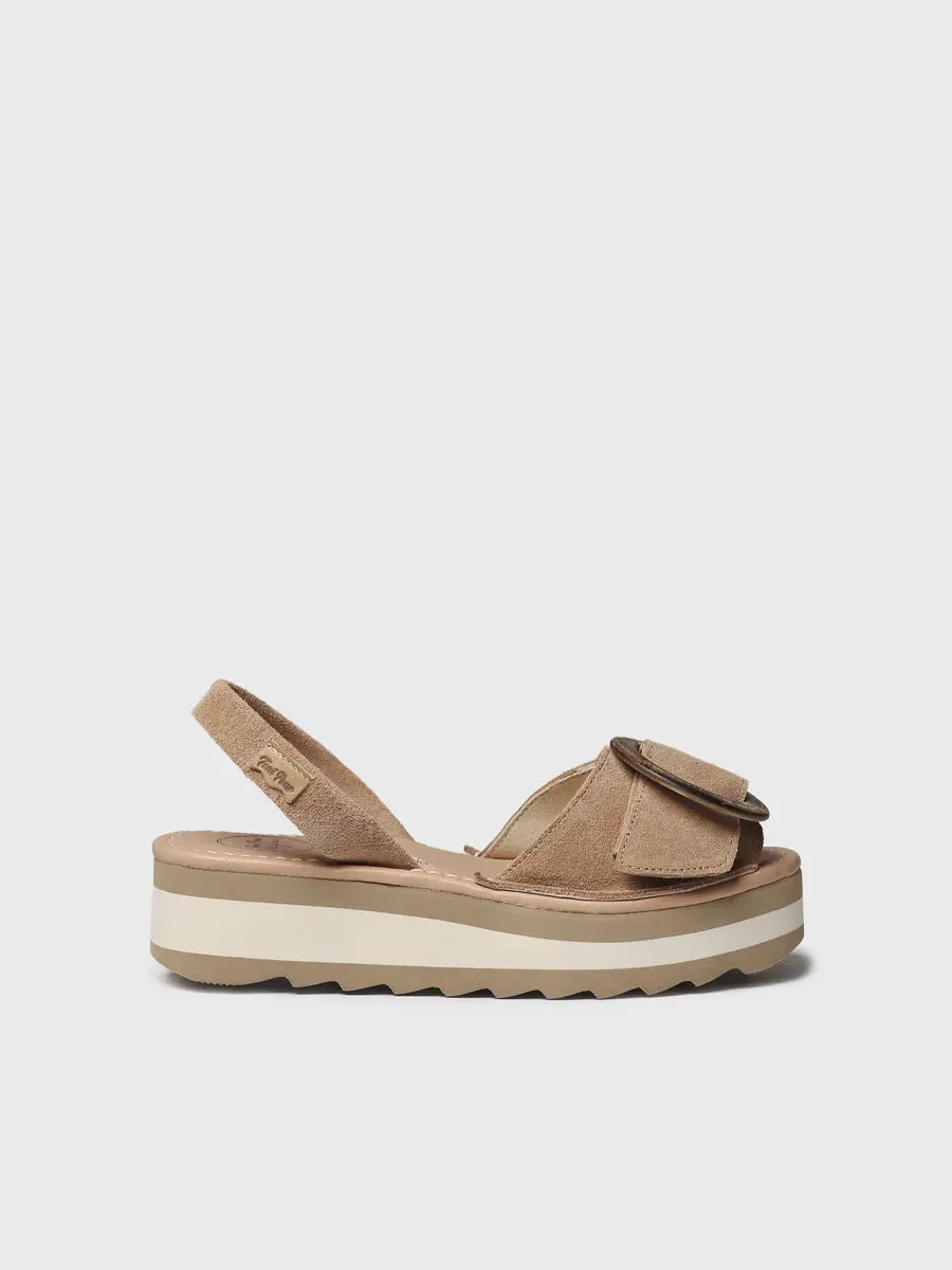 Toni Pons Saura sandale compensée boucle décorative