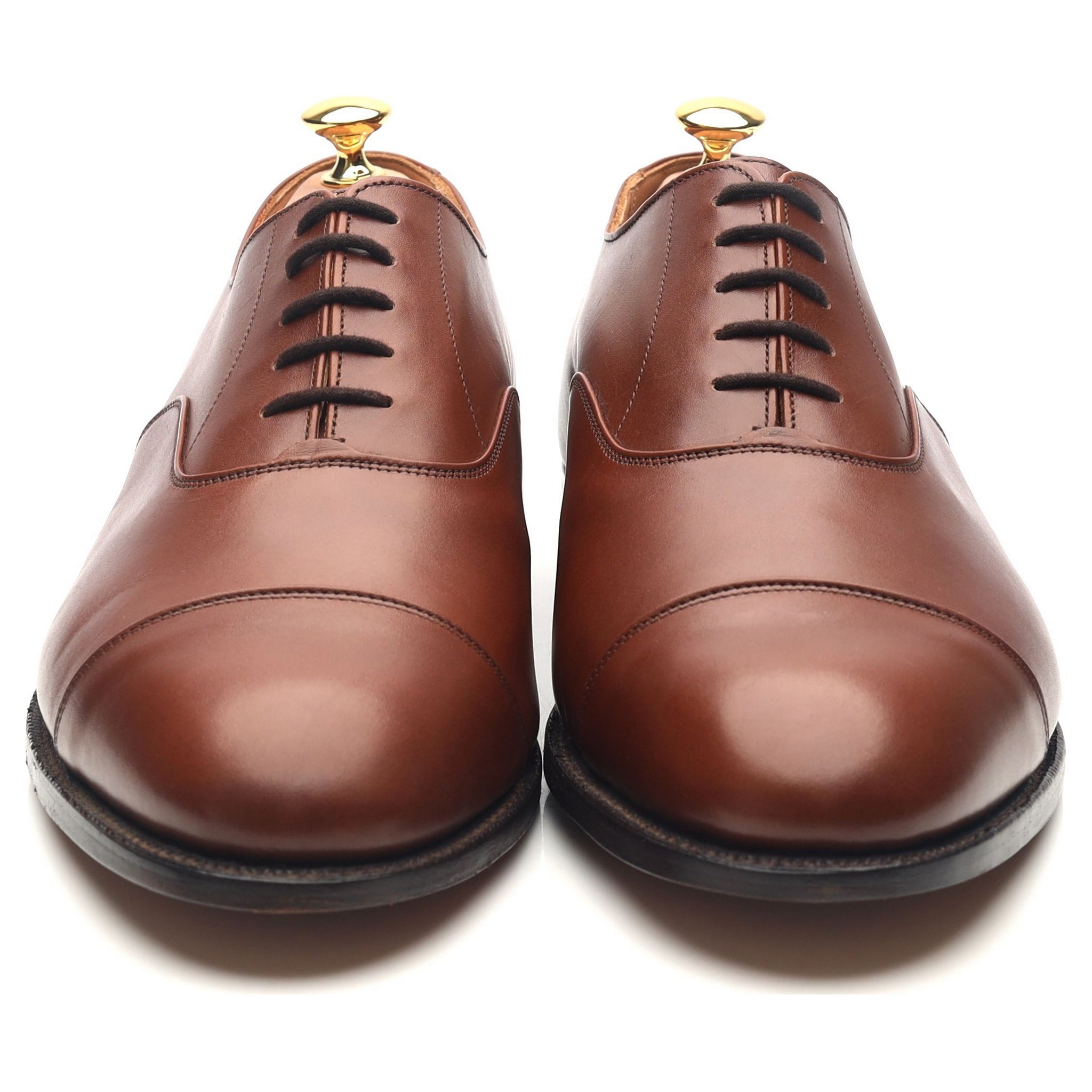 Tricker's Henley chaussures oxford cuir marron UK 11.5
