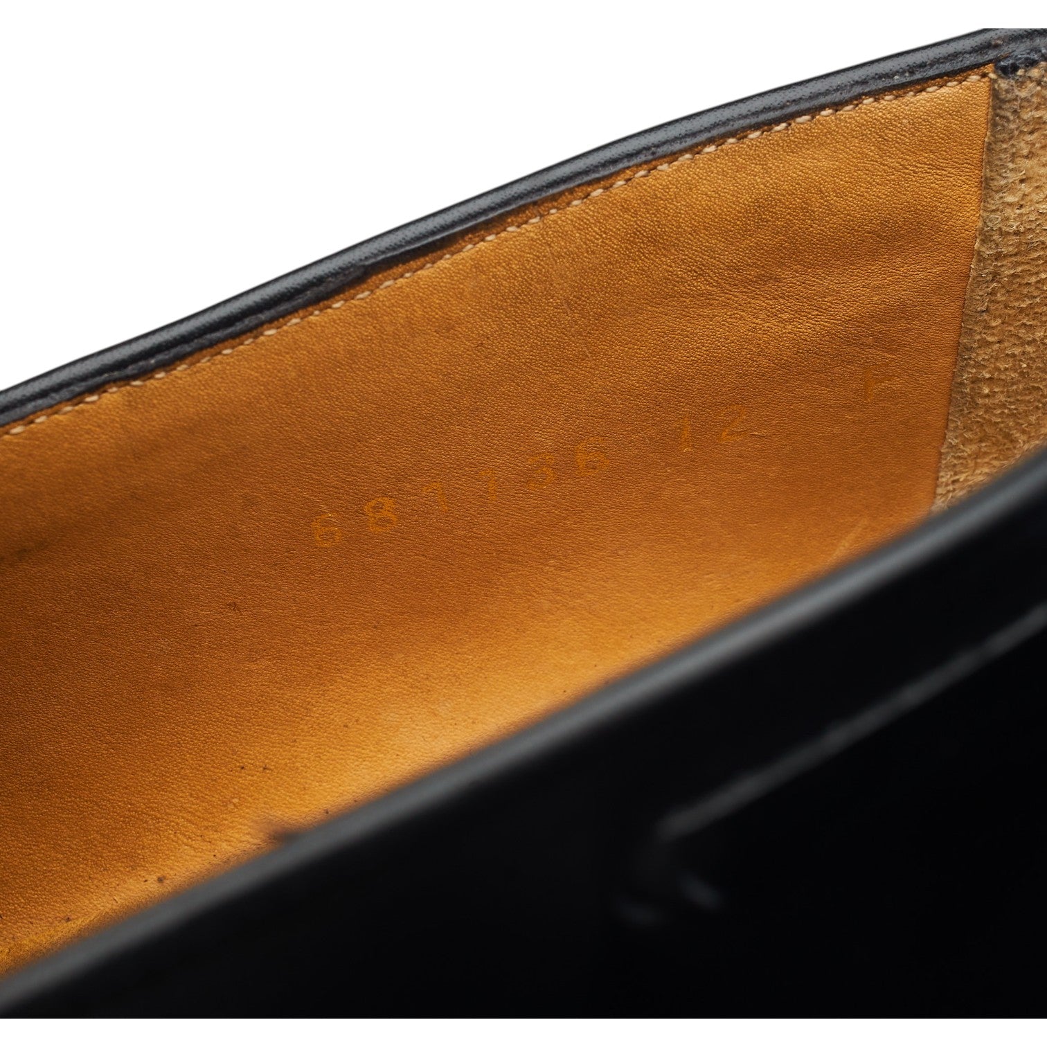 Barker Clive mocassins cuir noir UK 12