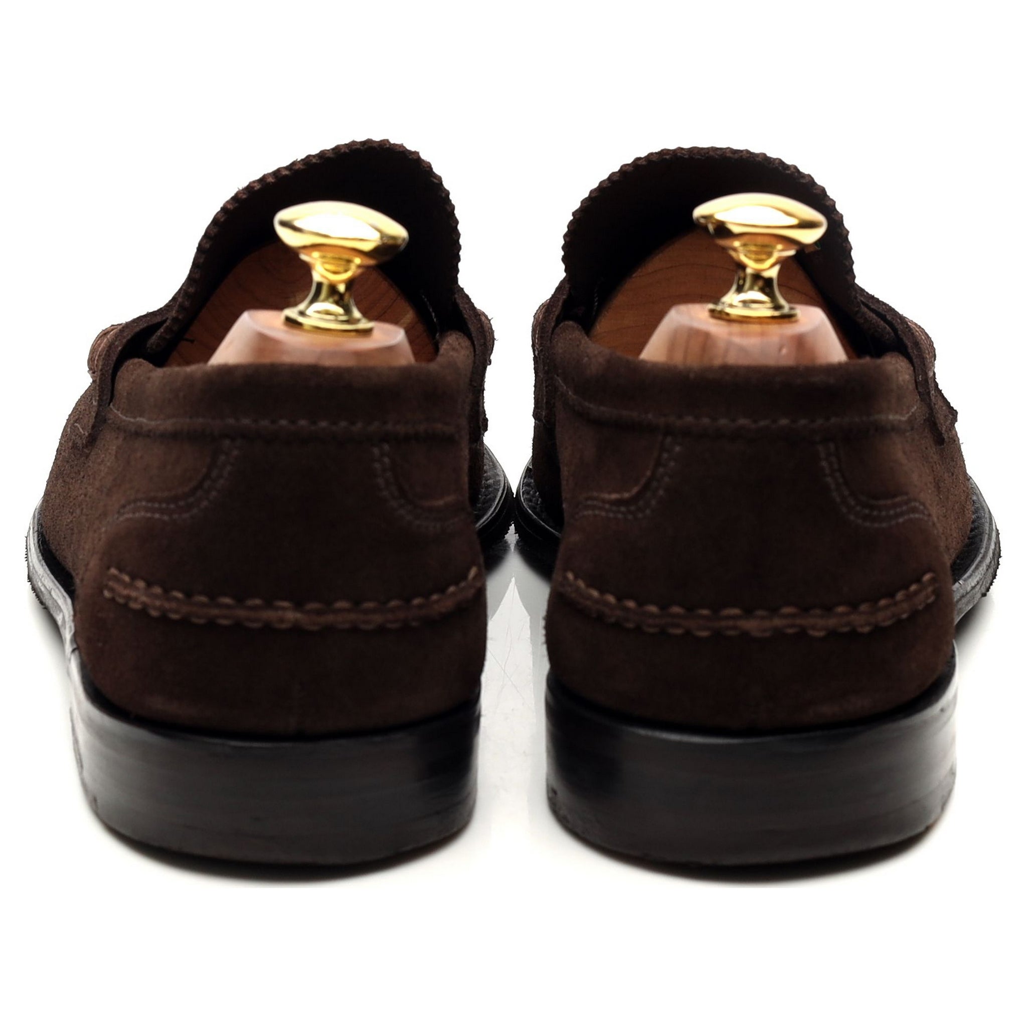 Cheaney Dover D mocassins daim marron UK 8