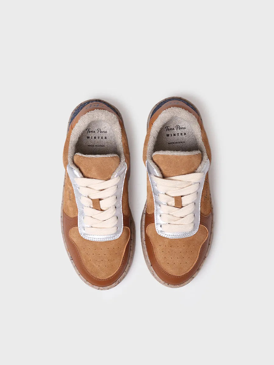 Toni Pons Alexandra baskets velours toasté hiver