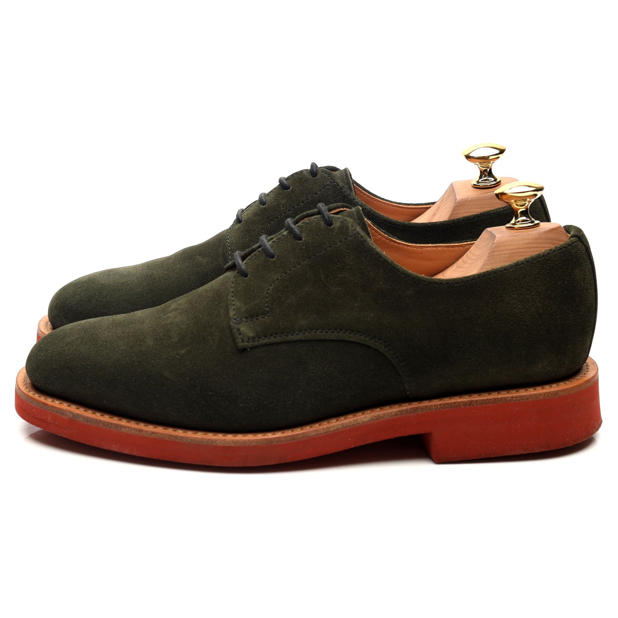 Sanders Jack derby daim vert pointure UK 6,5 homme