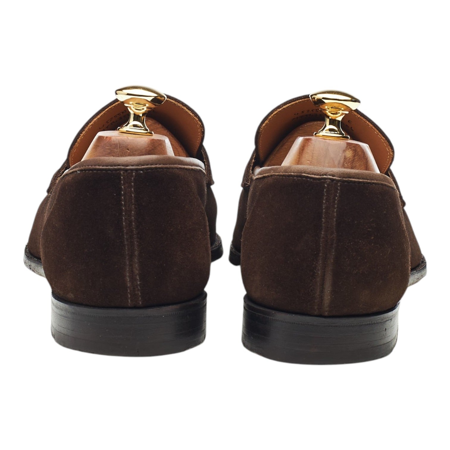 George Cleverley George mocassin suède marron pointure UK 10
