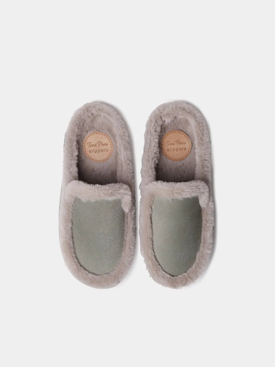 Toni Pons Munic-BD chausson mule femme tissu fourrure