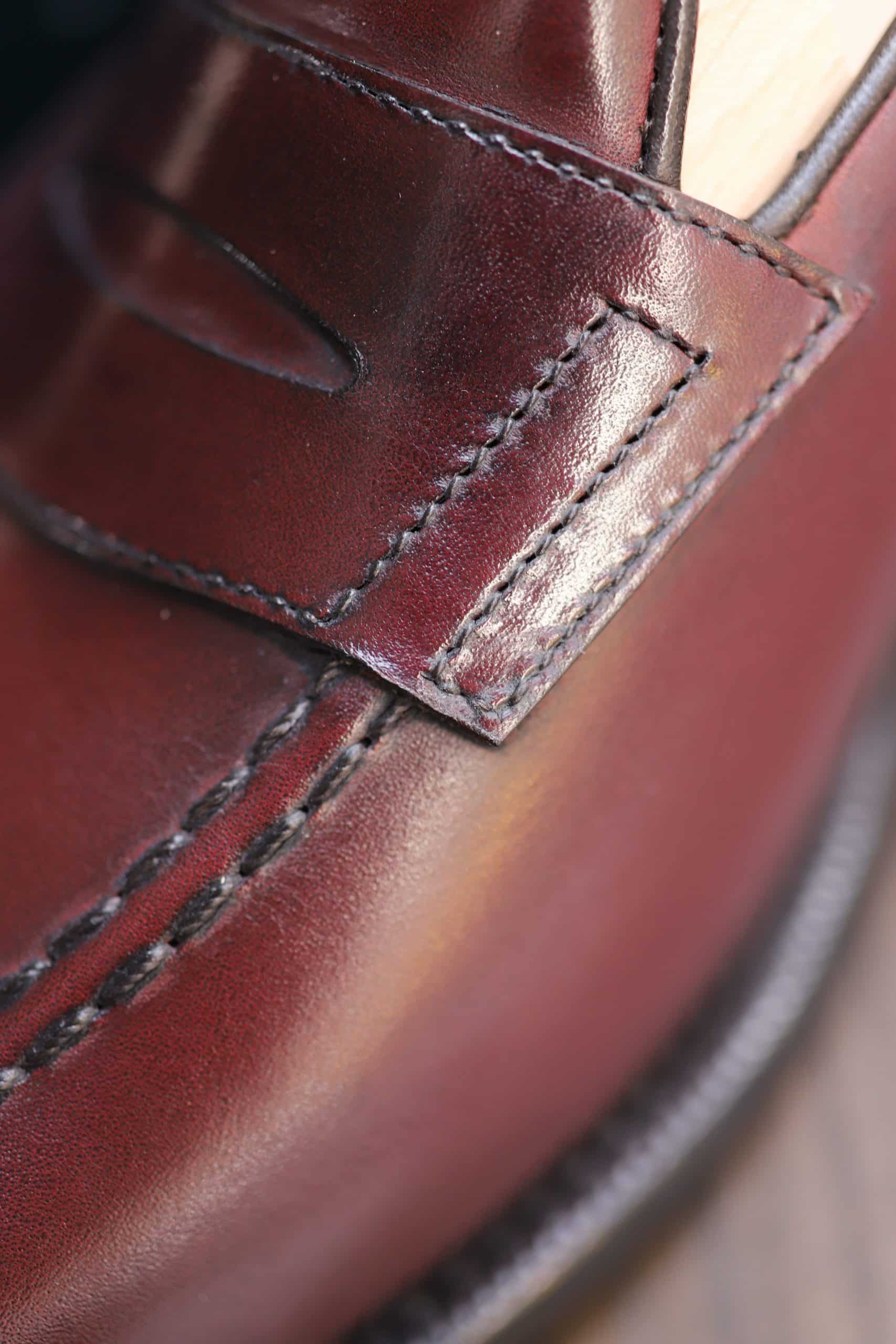 Malfroid Newport penny loafer cuir box calf