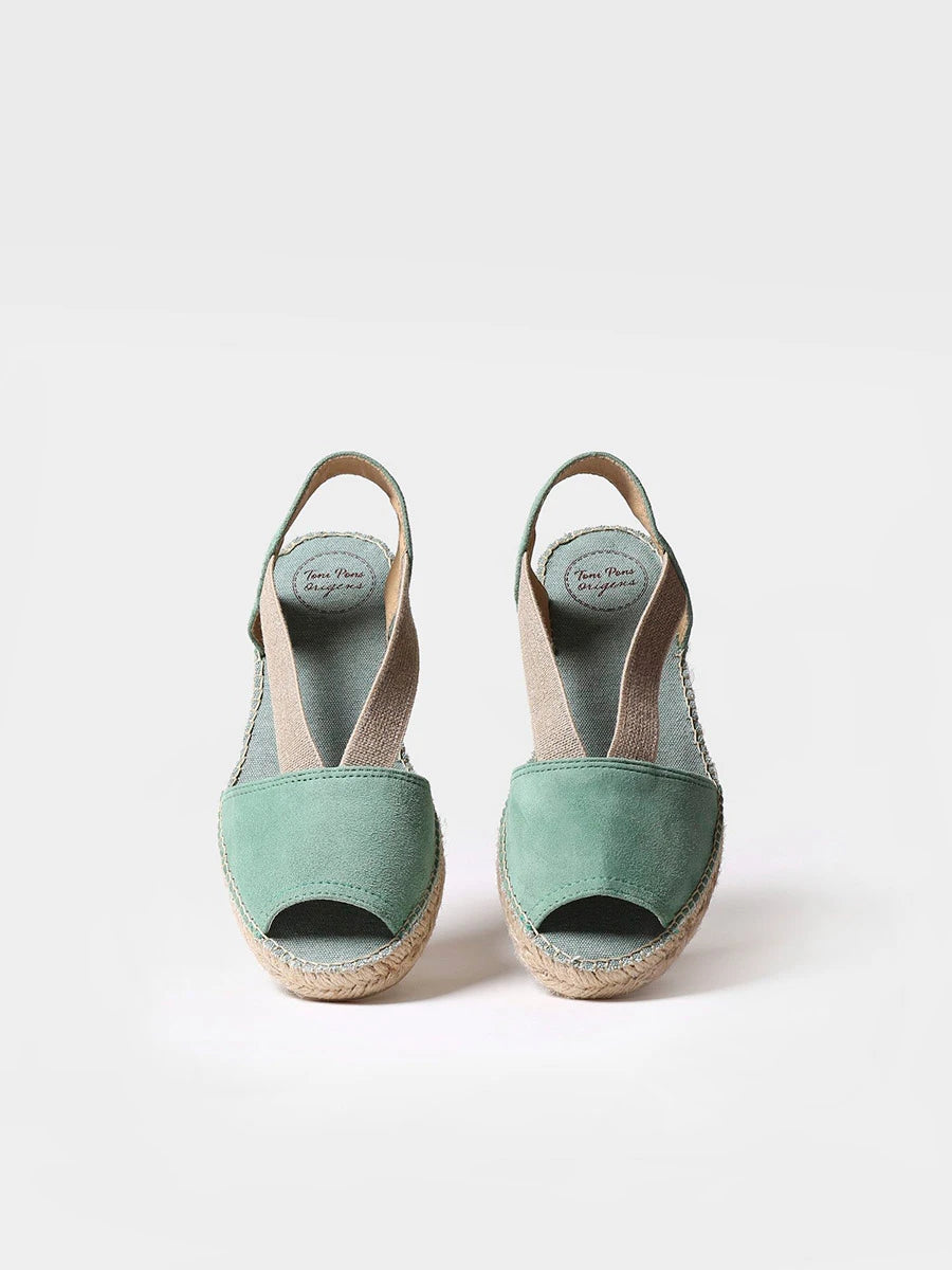 Toni Pons Ella espadrilles femme daim compensées