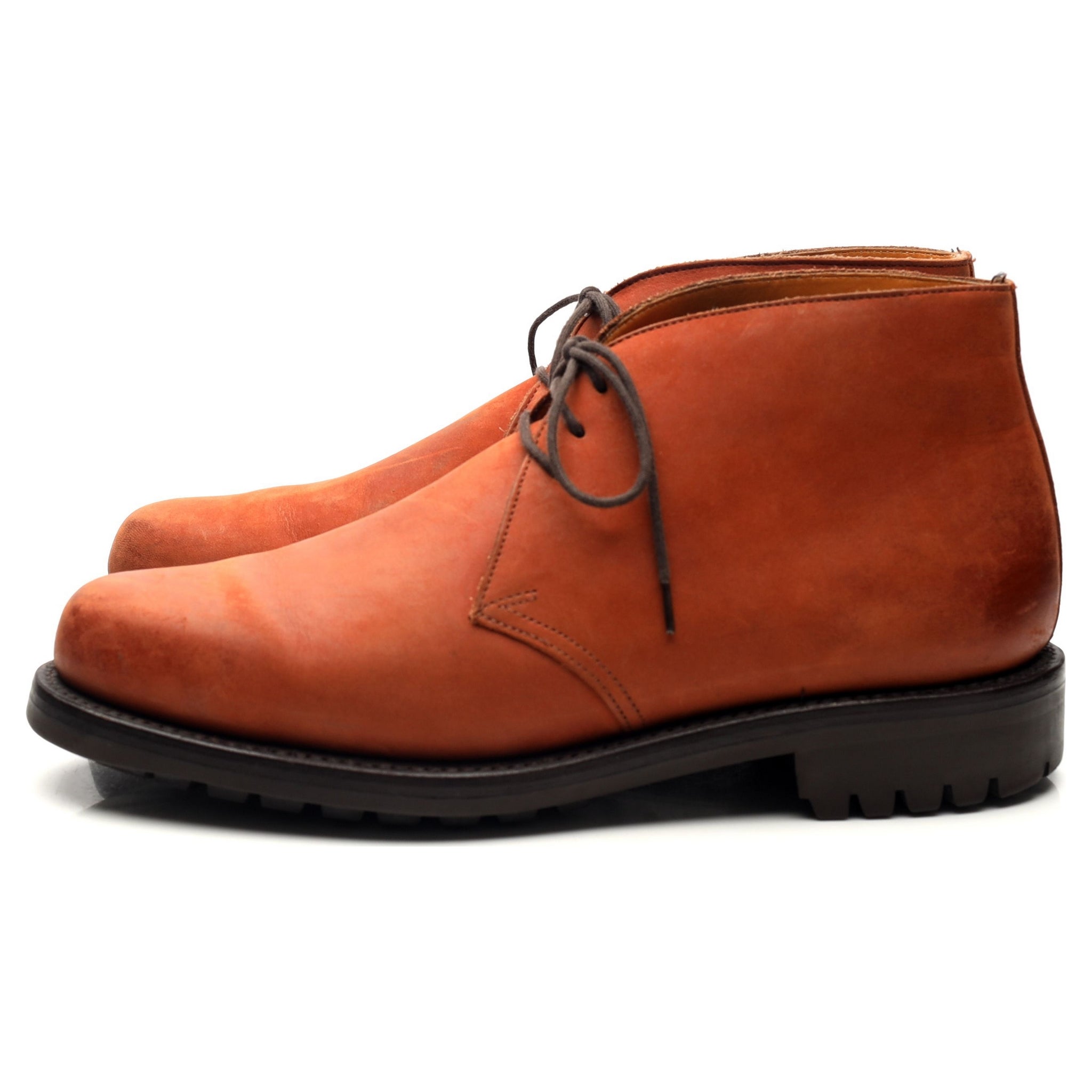 Grenson boots chukka nubuck marron pointure UK 7