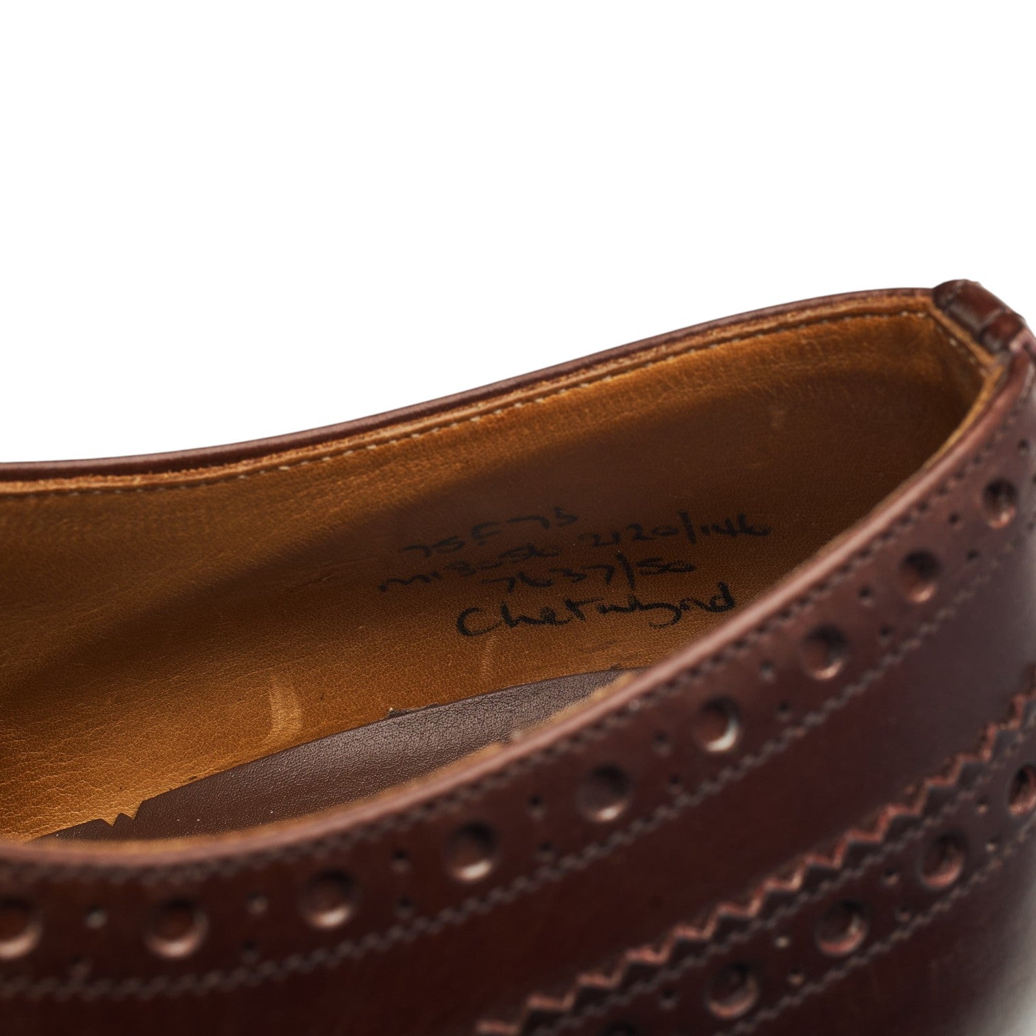 Church's Chetwynd oxford cuir marron 7.5 UK
