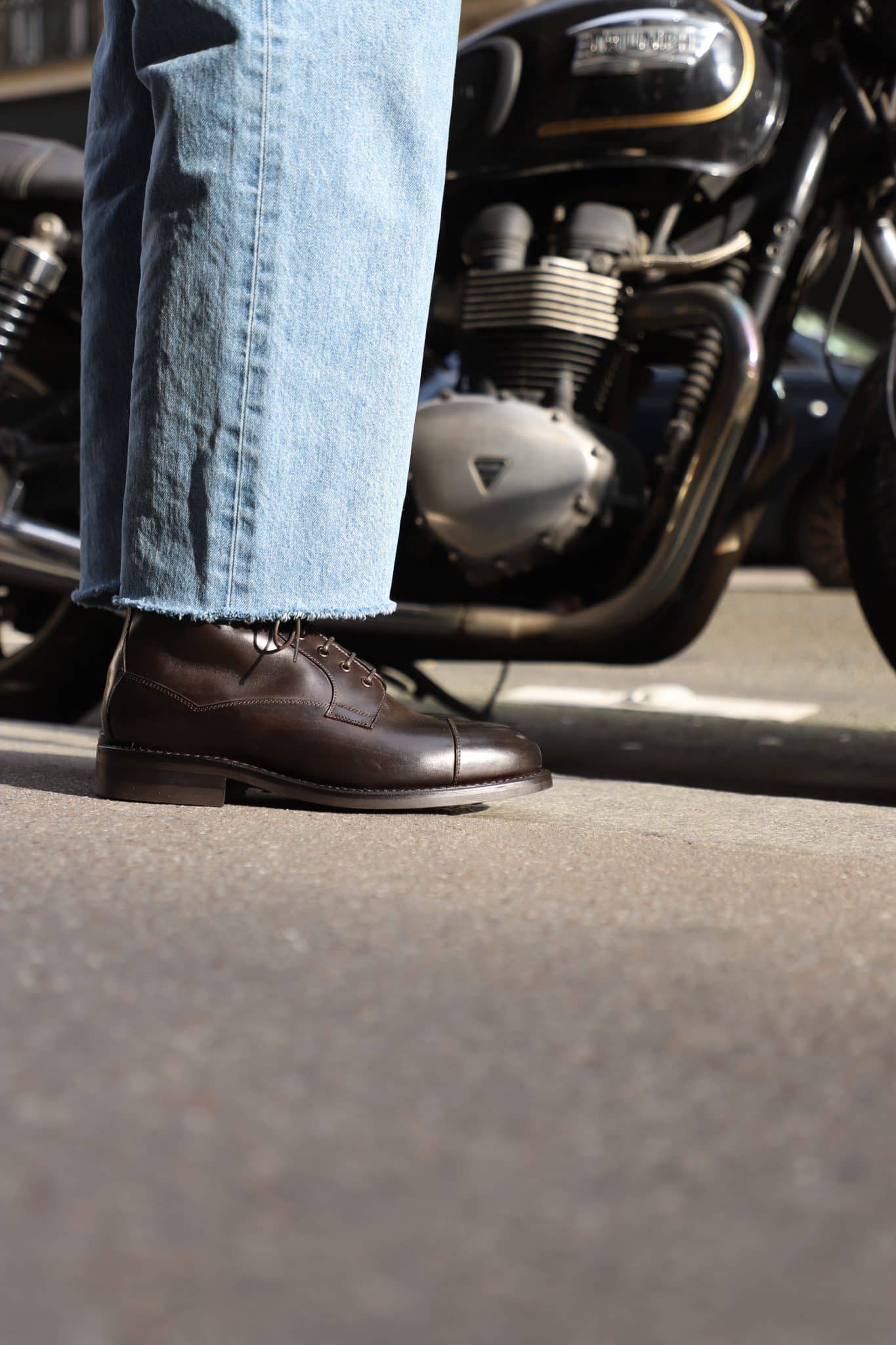 Malfroid Stelvio Cooper boots cuir semelle gomme