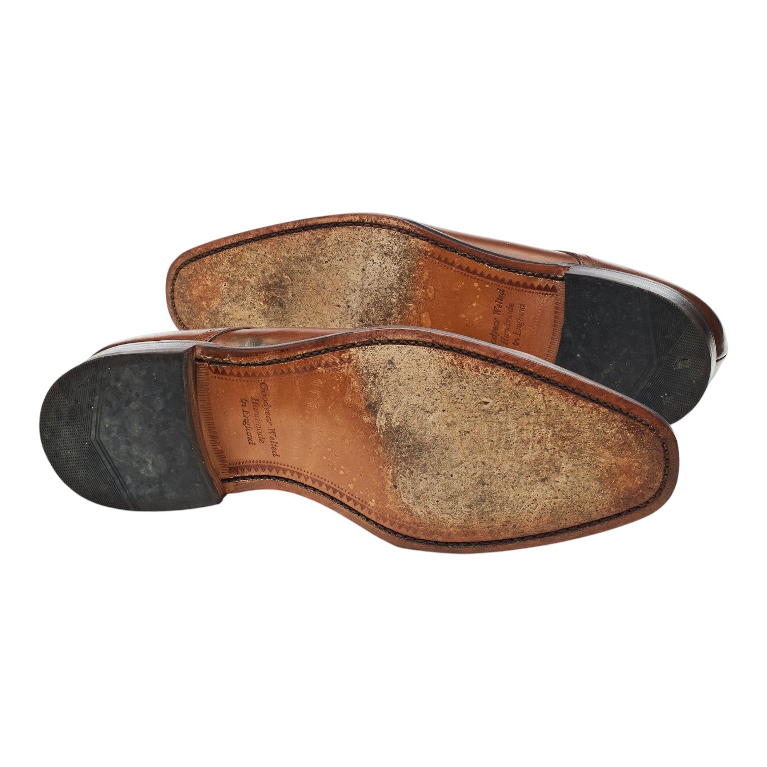 Loake Battersea derby cuir marron pointure UK 7 G