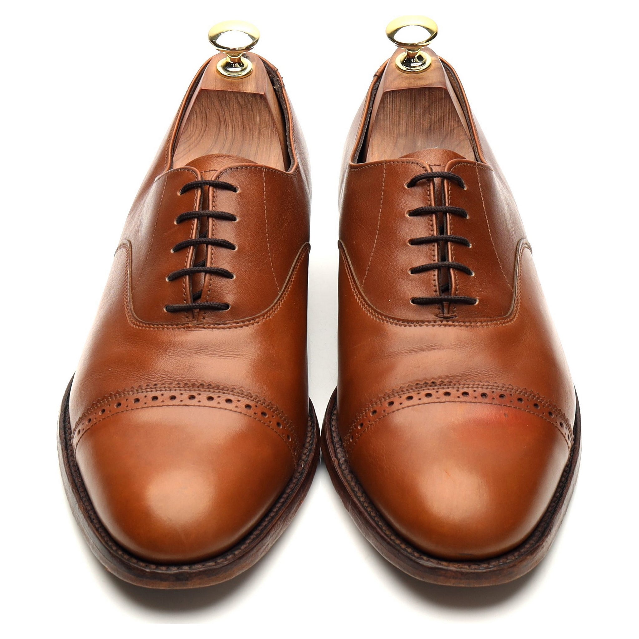 Sanders 8469T richelieu cuir marron UK 7