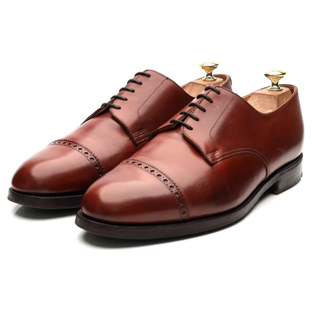 Crockett & Jones Draycott derby cuir marron 8,5 UK