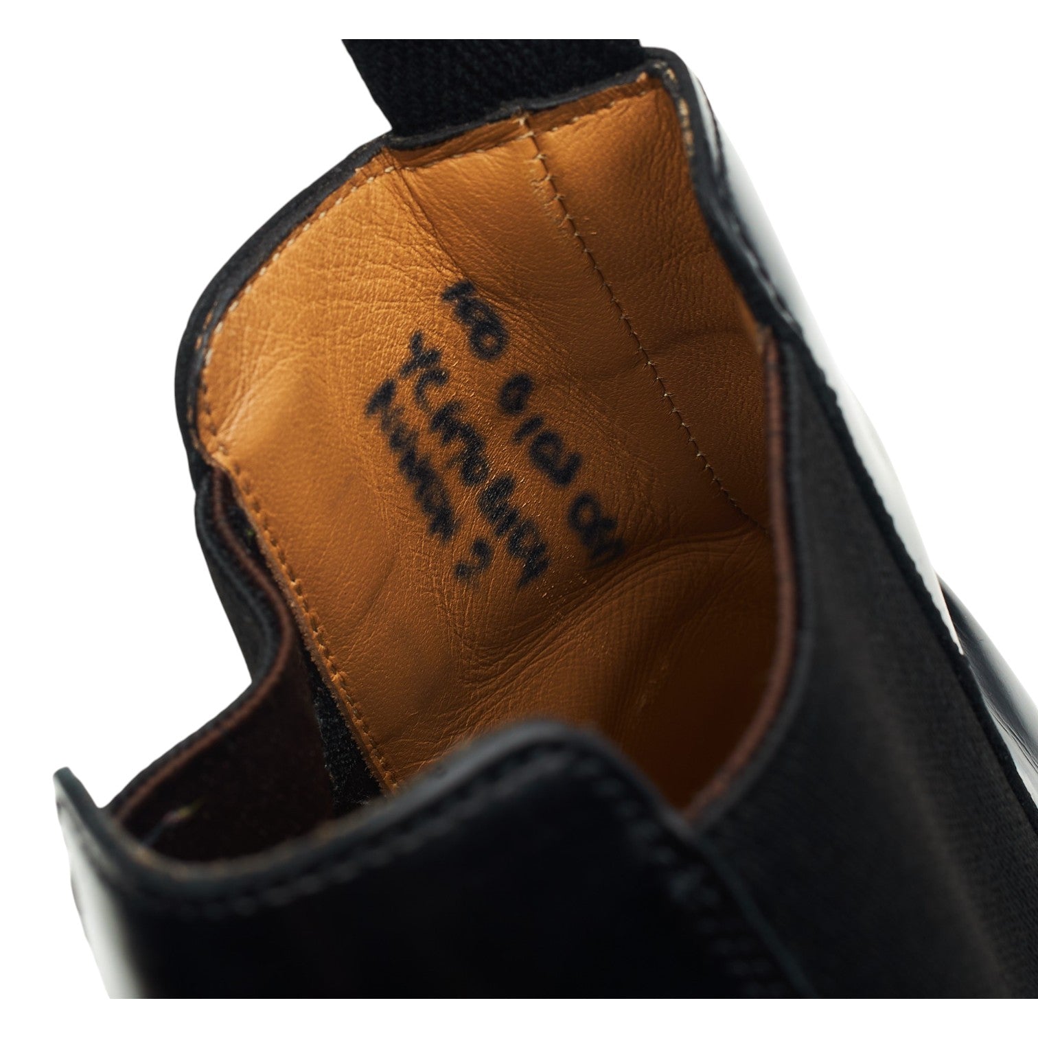 Church's Nunton 2 boots chelsea cuir noir UK 10