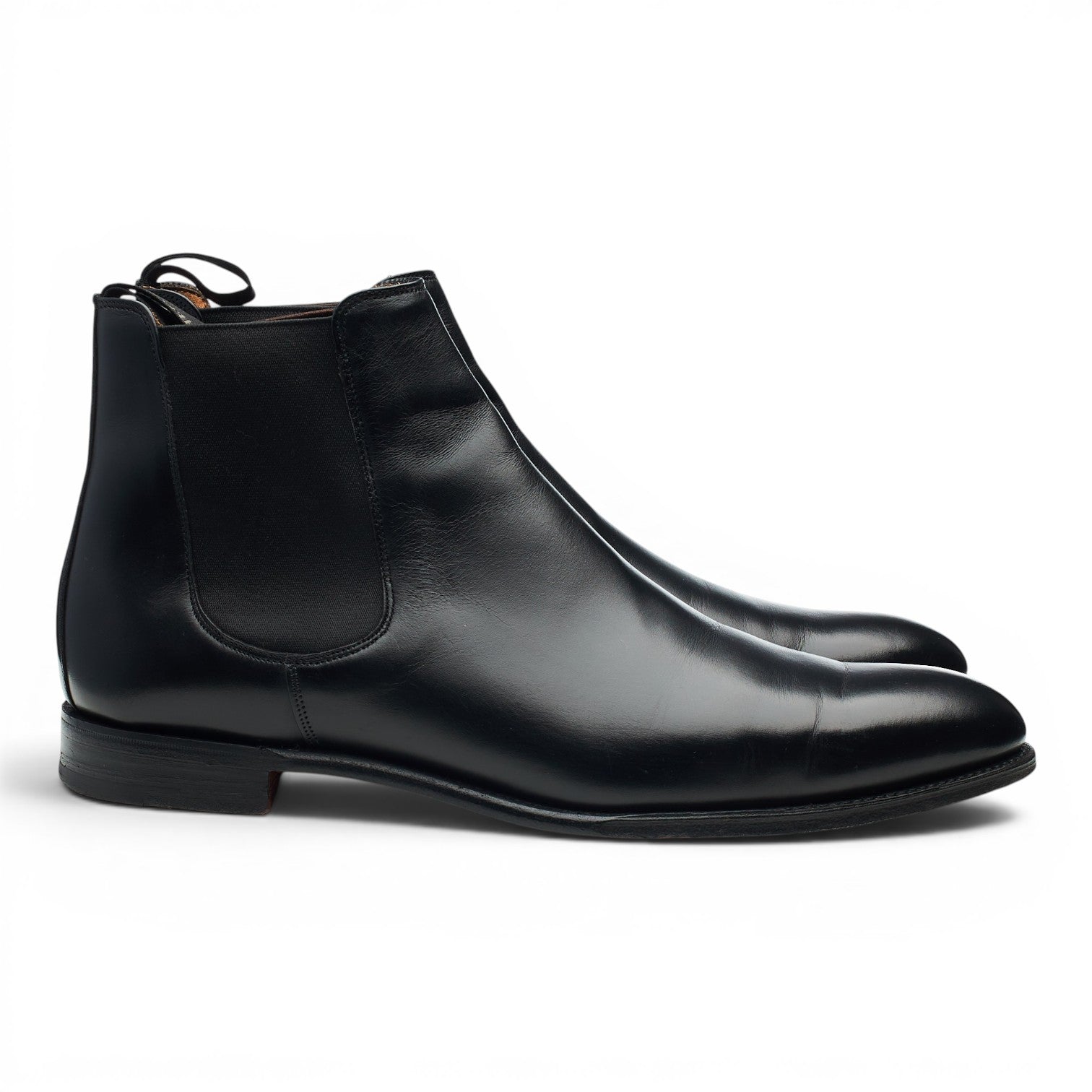 Cheaney Threadneedle chelsea boots homme cuir noir UK 11