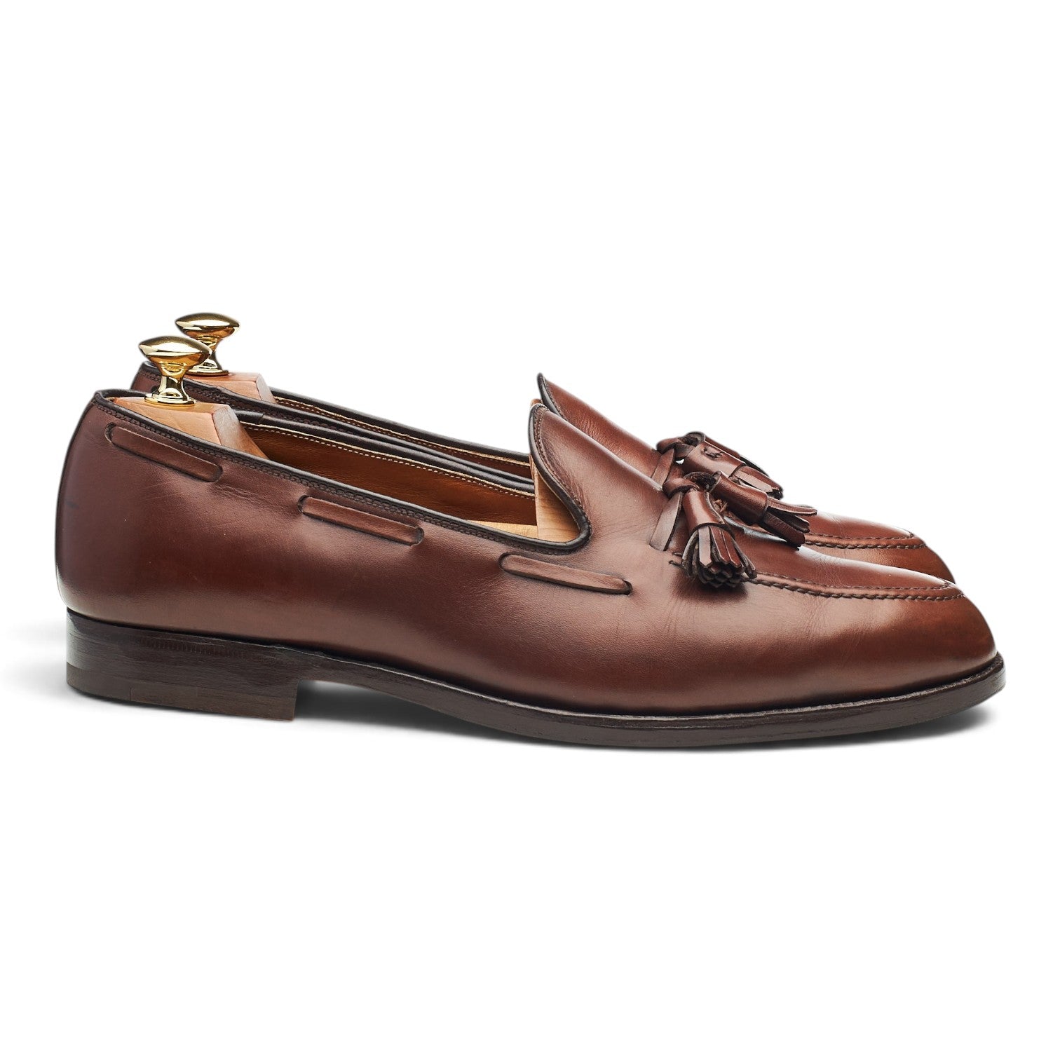 Alden 560 mocassin gland cuir marron UK 9