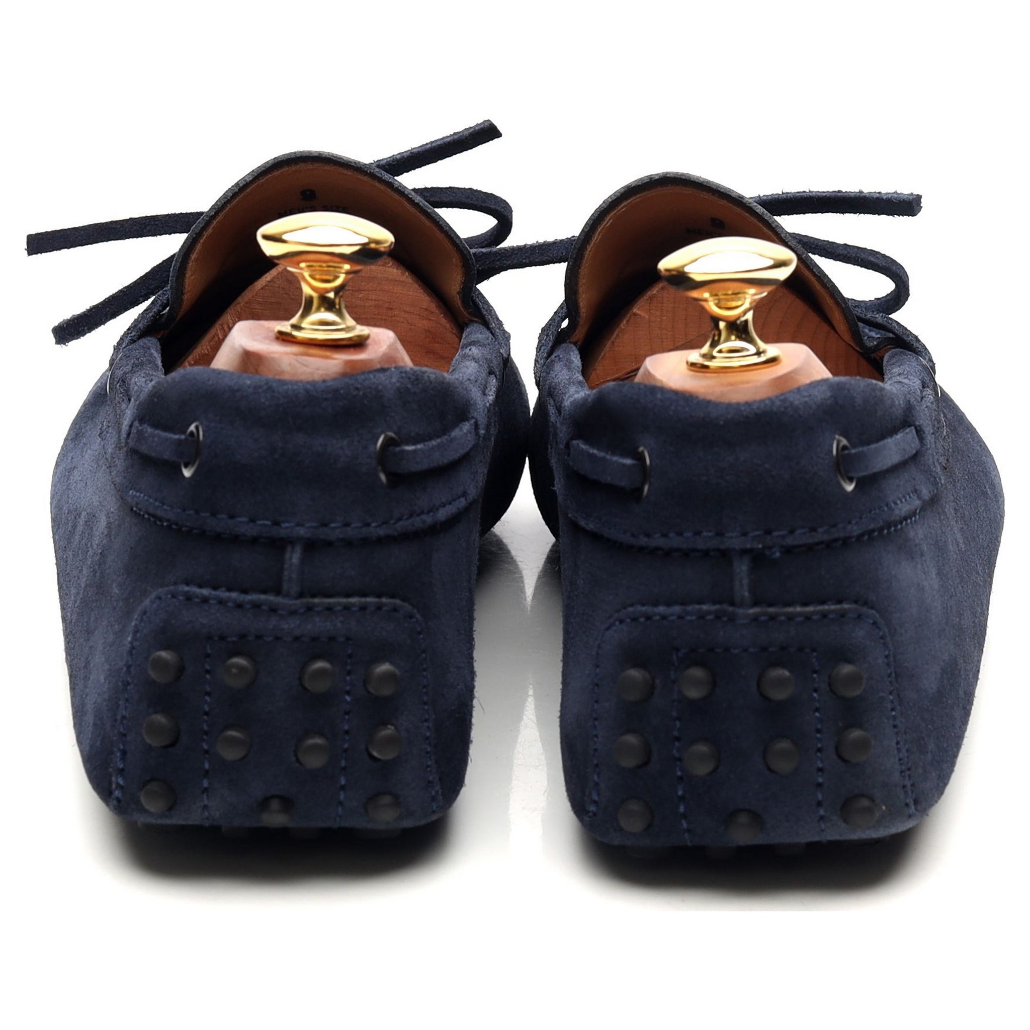 Tod's Gommino mocassins daim bleu UK 9